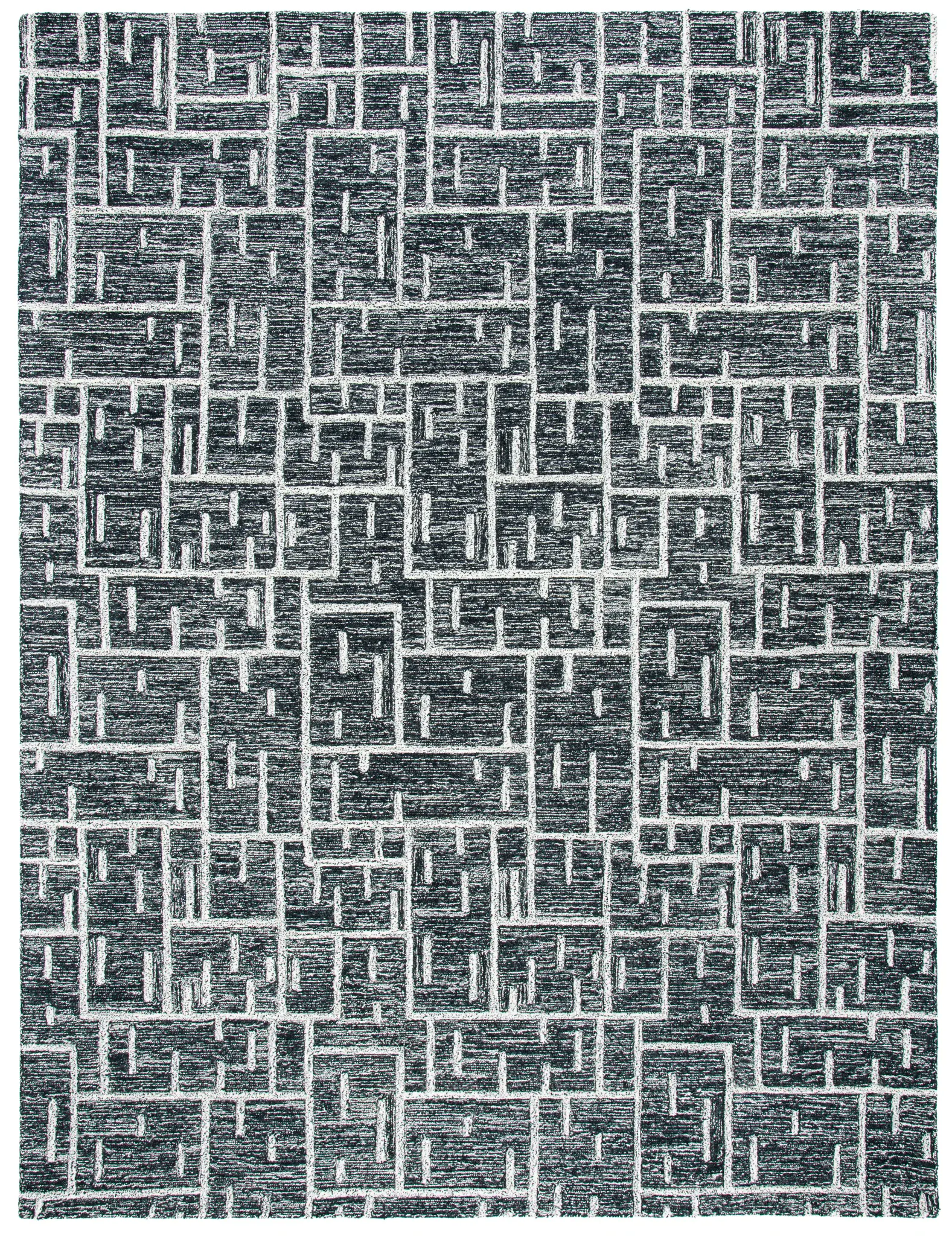 Cambridge Labyrinth Hand-Tufted Wool Rug
