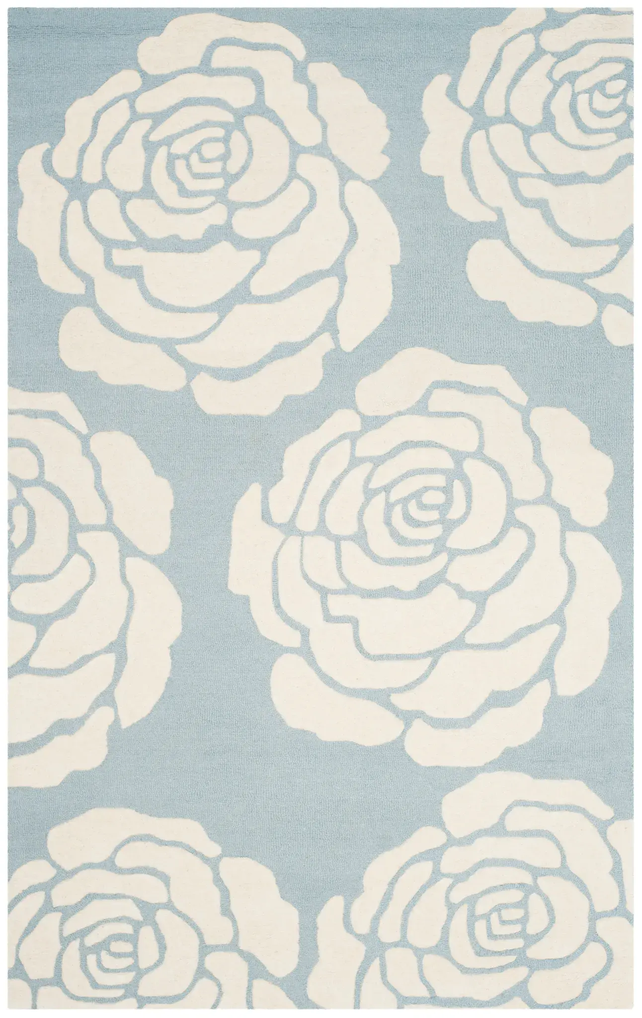 Cambridge Rose Hand-Tufted Wool Rug