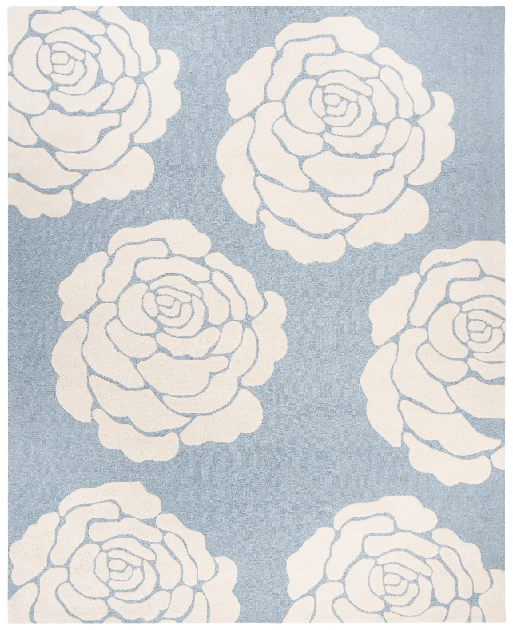Cambridge Rose Hand-Tufted Wool Rug