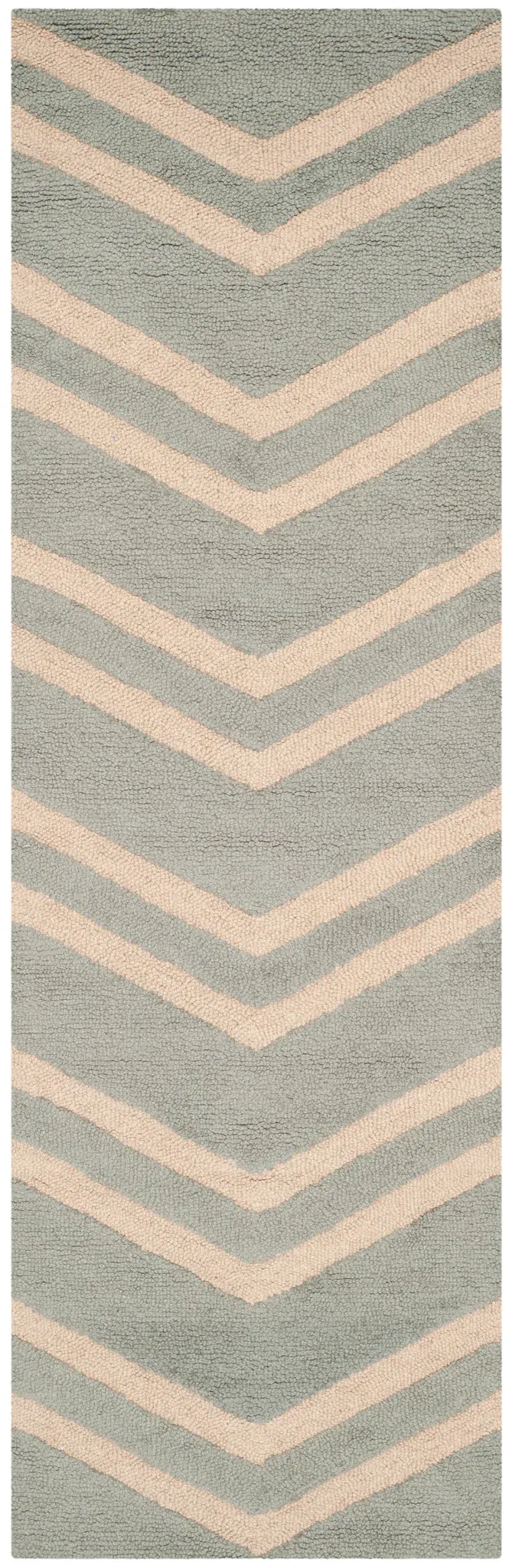 Cambridge Chevron Hand-Tufted Rug