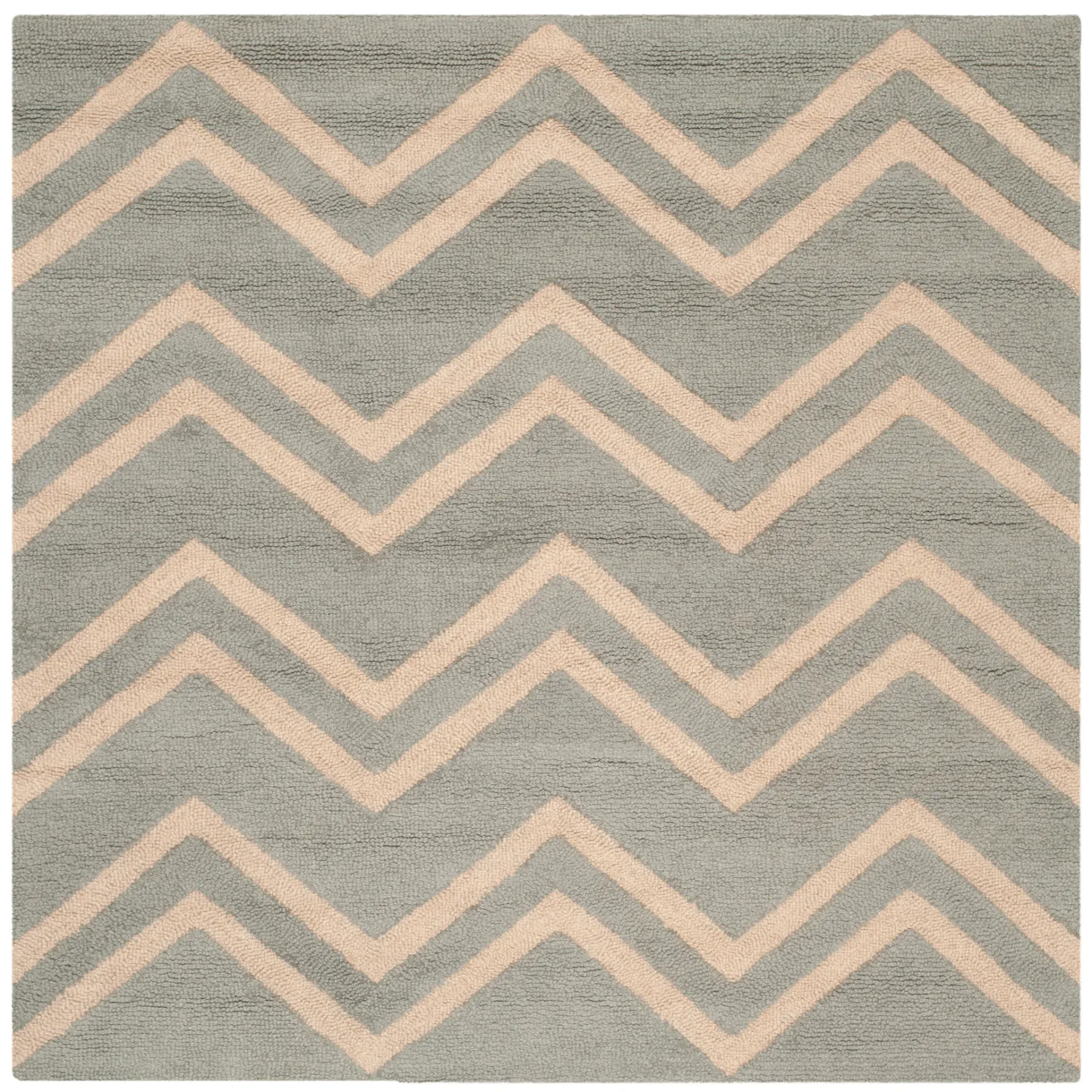 Cambridge Chevron Hand-Tufted Rug