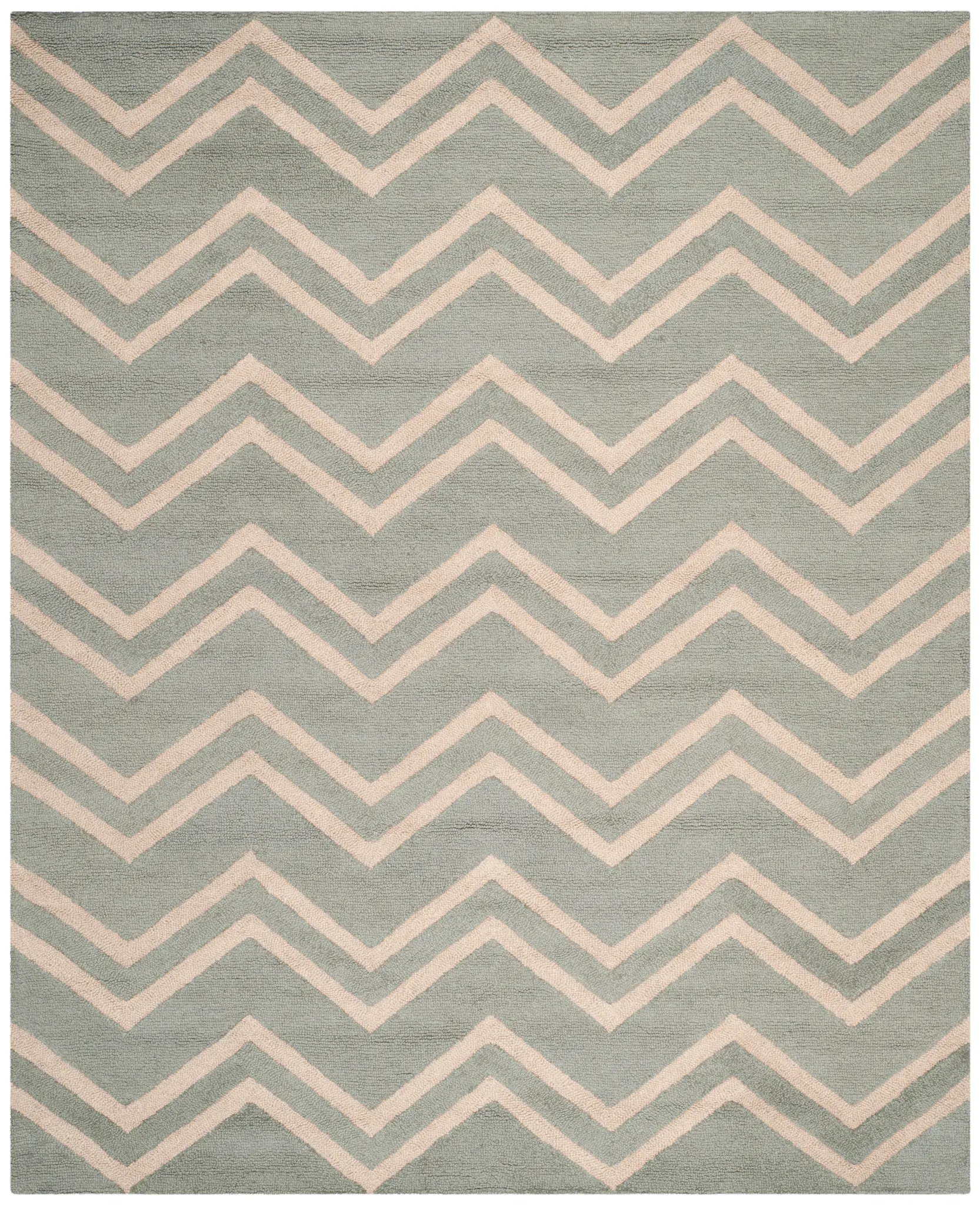 Cambridge Chevron Hand-Tufted Rug