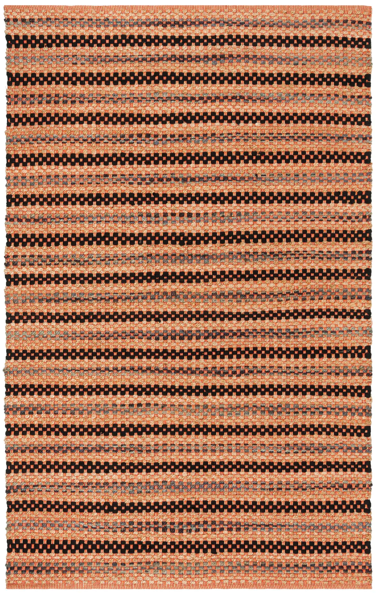 Cape Cod Woven Dash Stripe Hand-Woven Rug