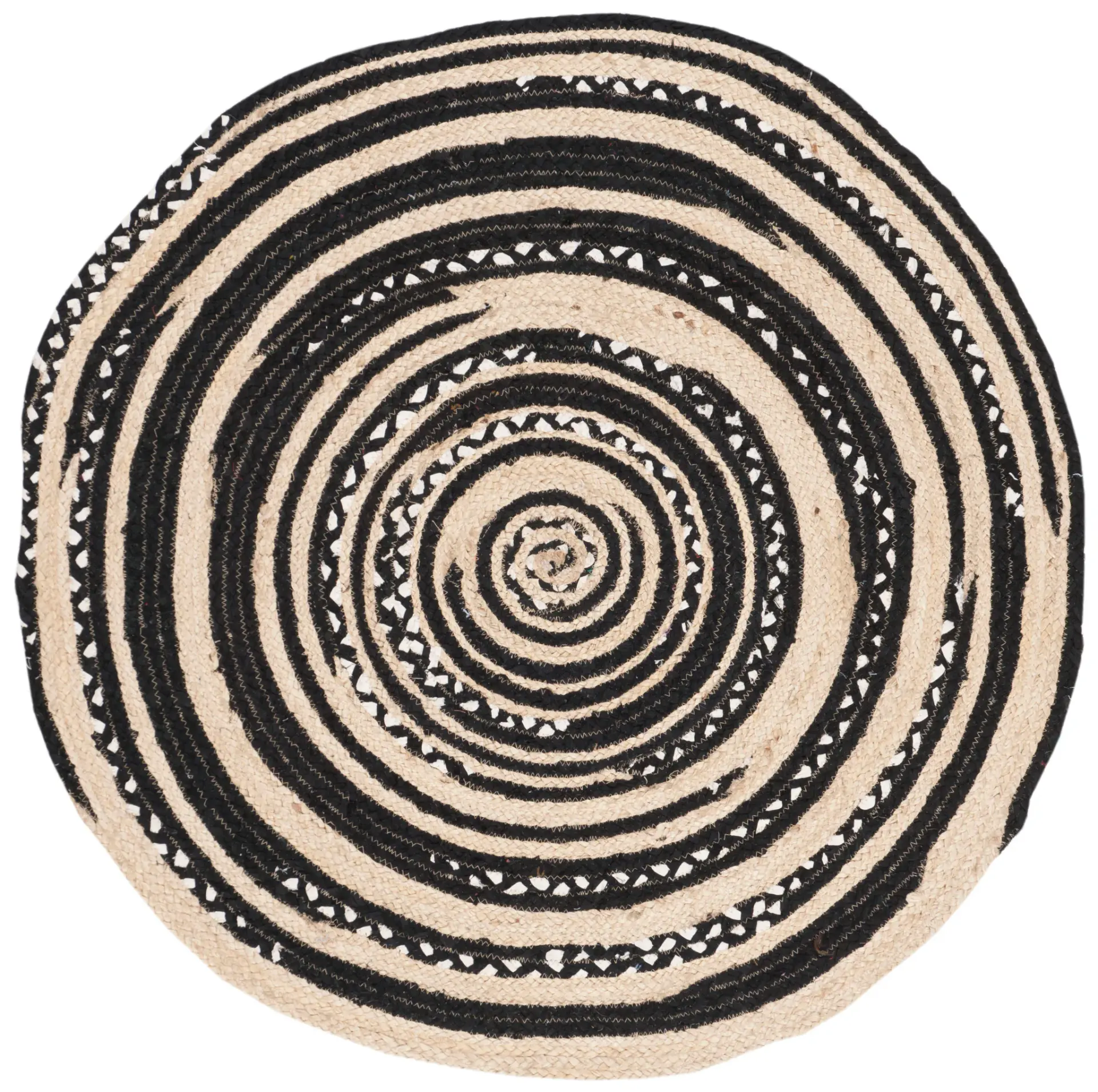 Cape Cod Concentric Stripe Hand-Woven Rug