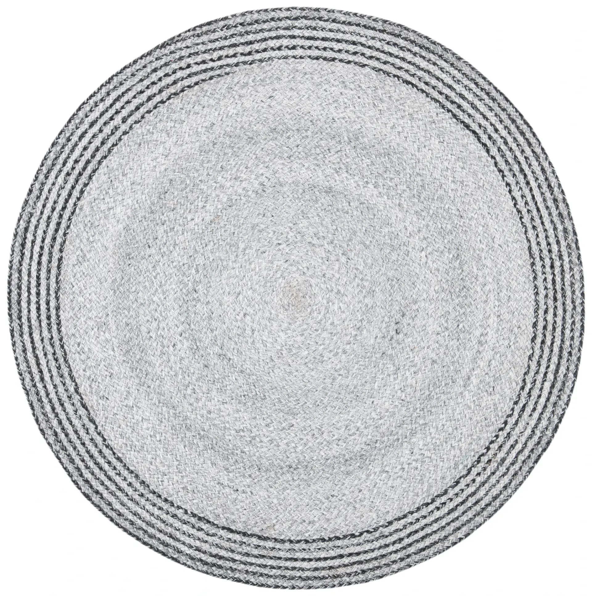 Cape Cod Braided Border Hand-Woven Rug