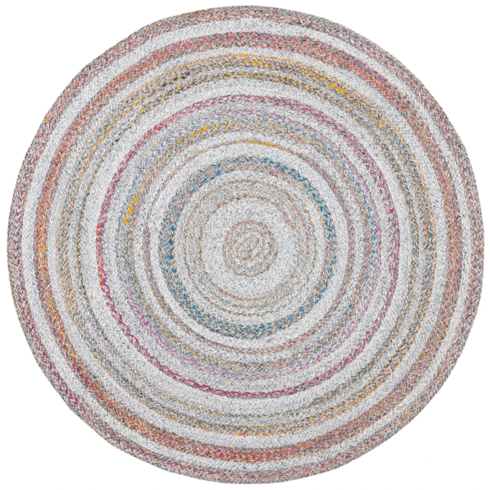 Cape Cod Spiral Stripe Hand-Woven Rug