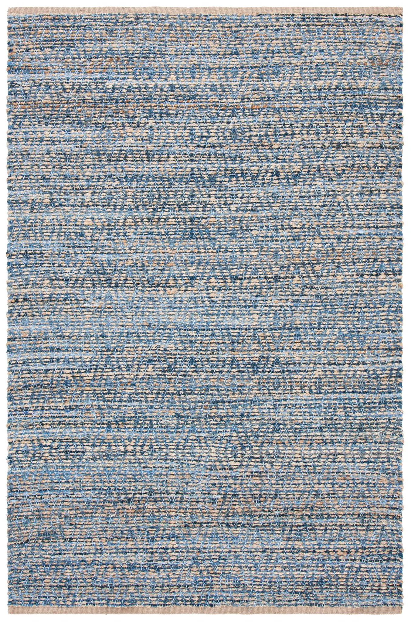 Cape Cod Heathered Stripe Hand-Woven Rug