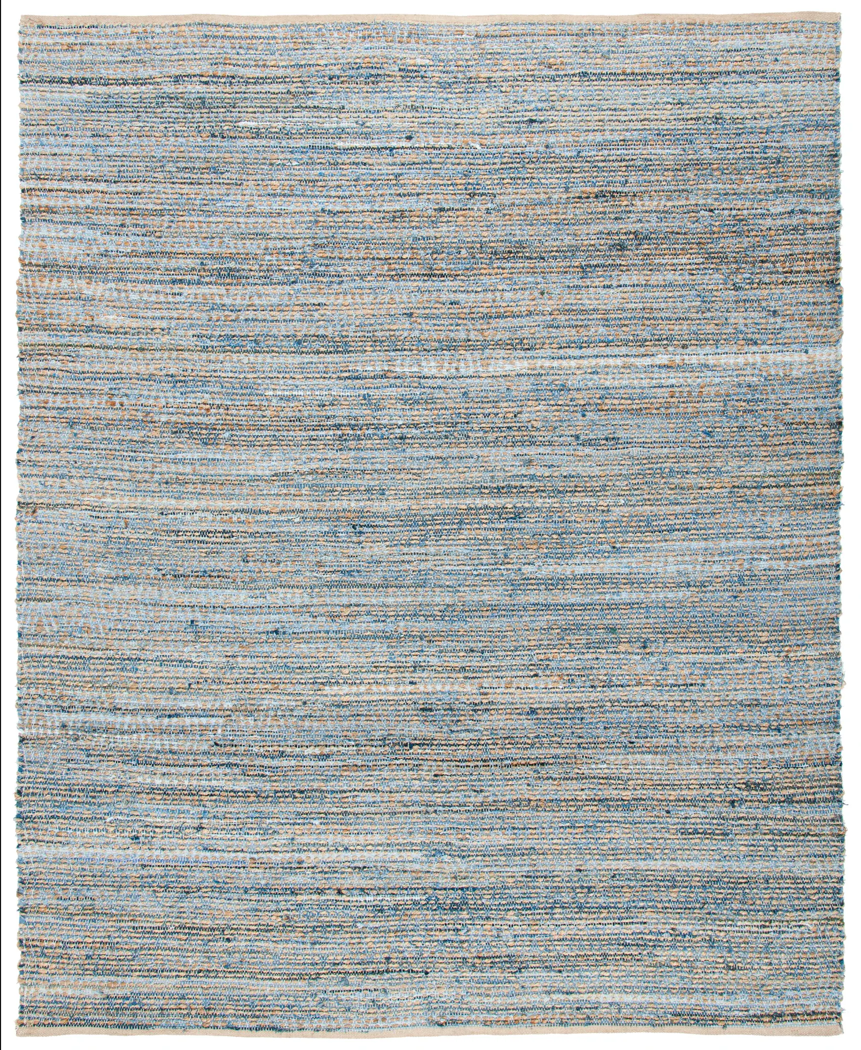 Cape Cod Heathered Stripe Hand-Woven Rug
