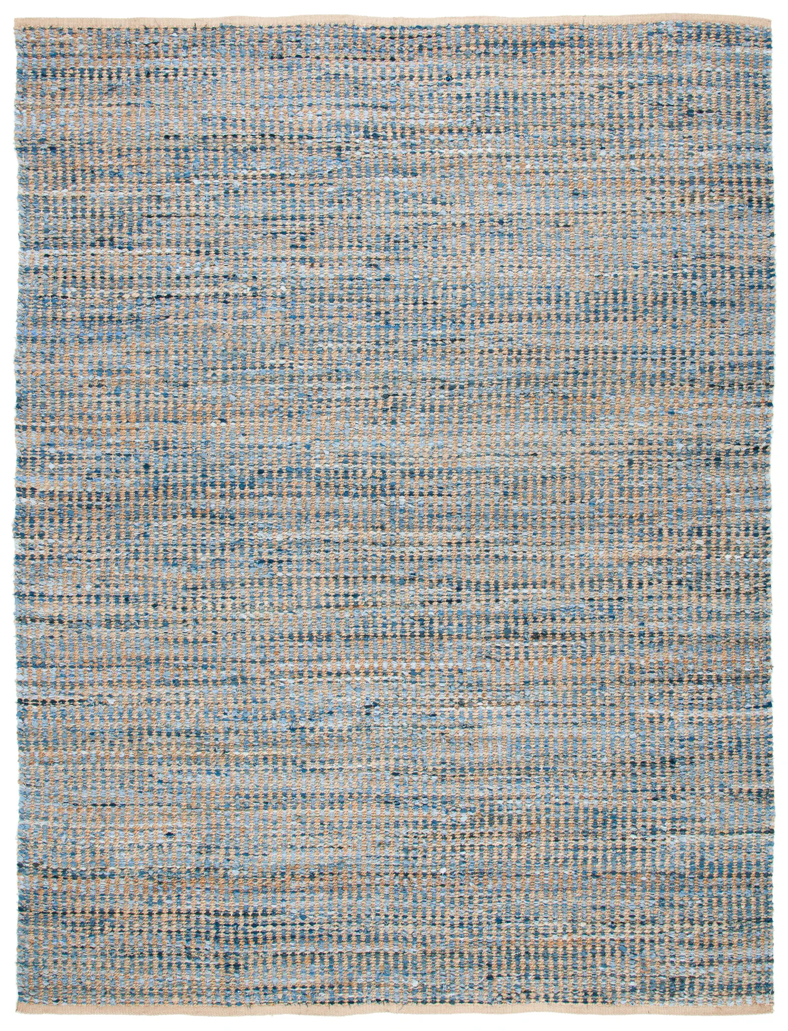 Cape Cod Basketweave Stripe Hand-Woven Rug