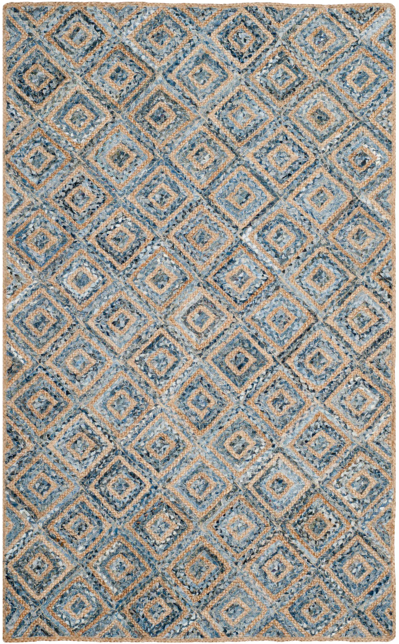 Cape Cod Diamond Hand-Woven Rug