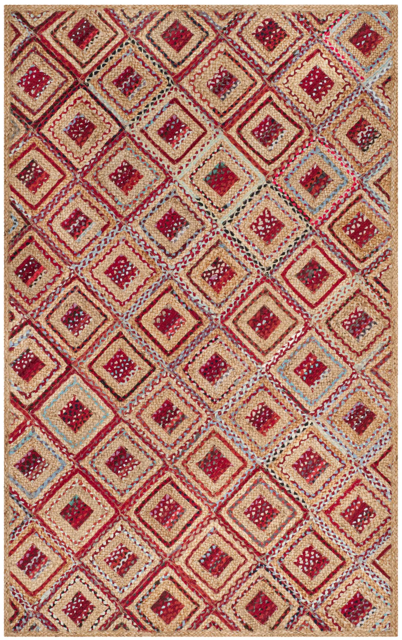 Cape Cod Diamond Hand-Woven Rug