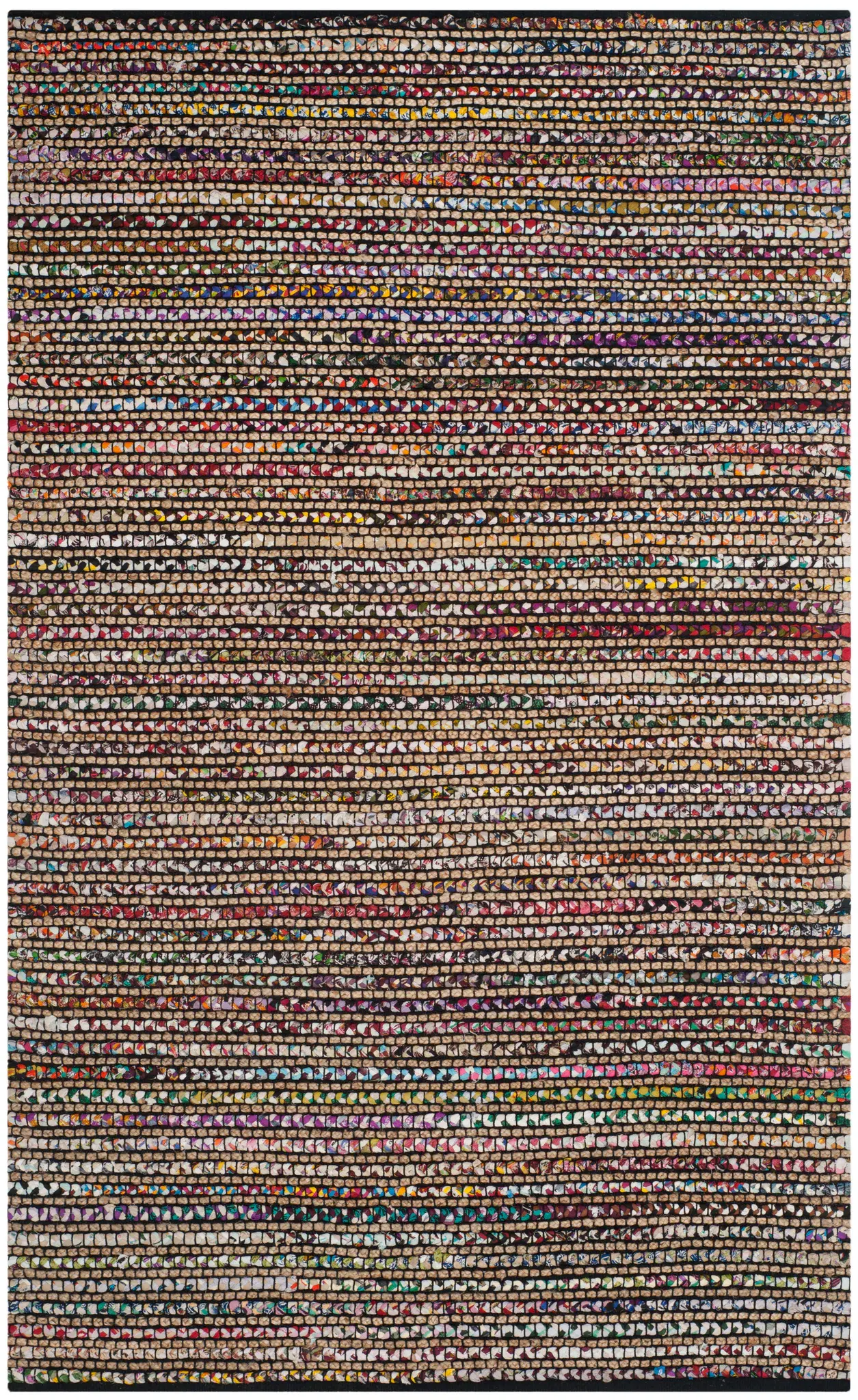Cape Cod Beaded Stripe Hand-Woven Rug