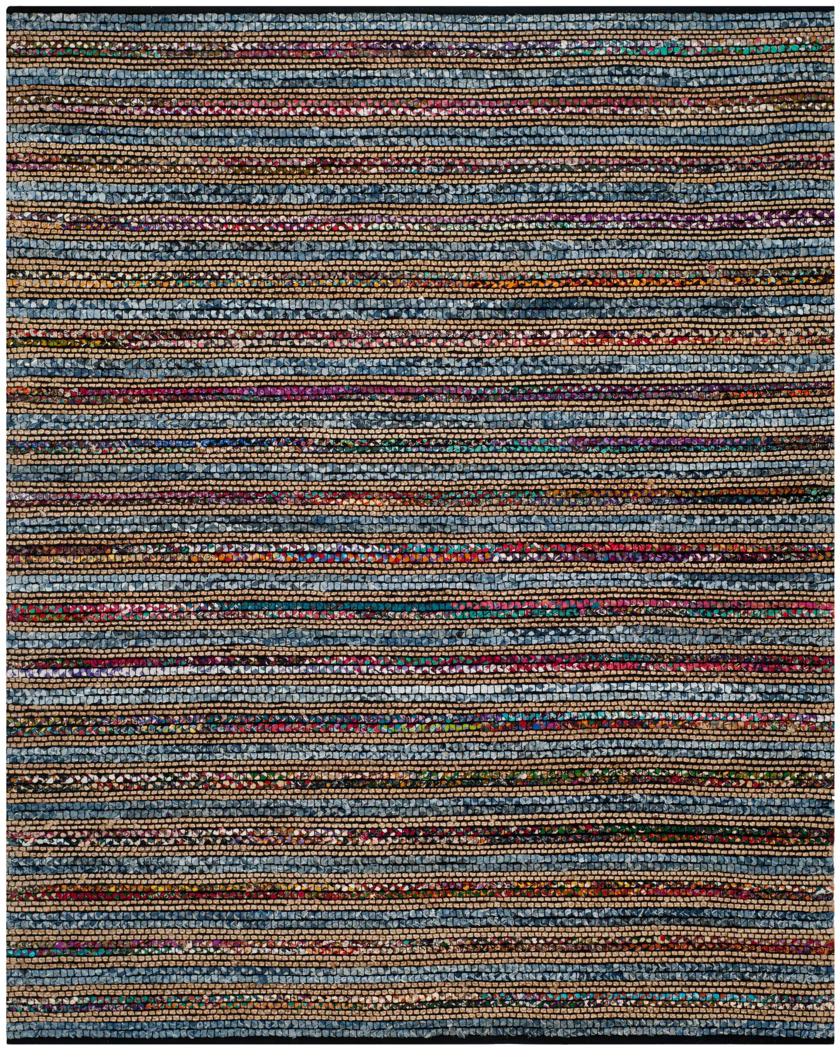 Cape Cod Beaded Stripe Hand-Woven Rug