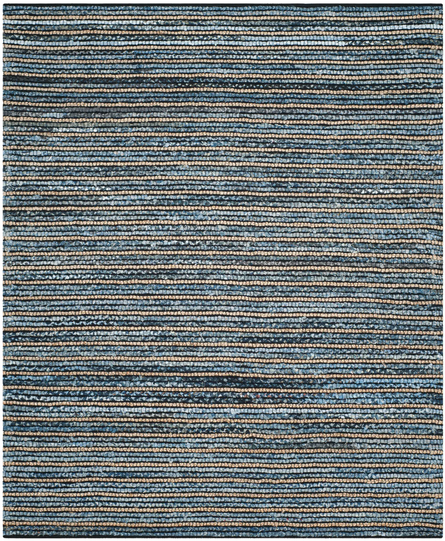 Cape Cod Beaded Stripe Hand-Woven Rug