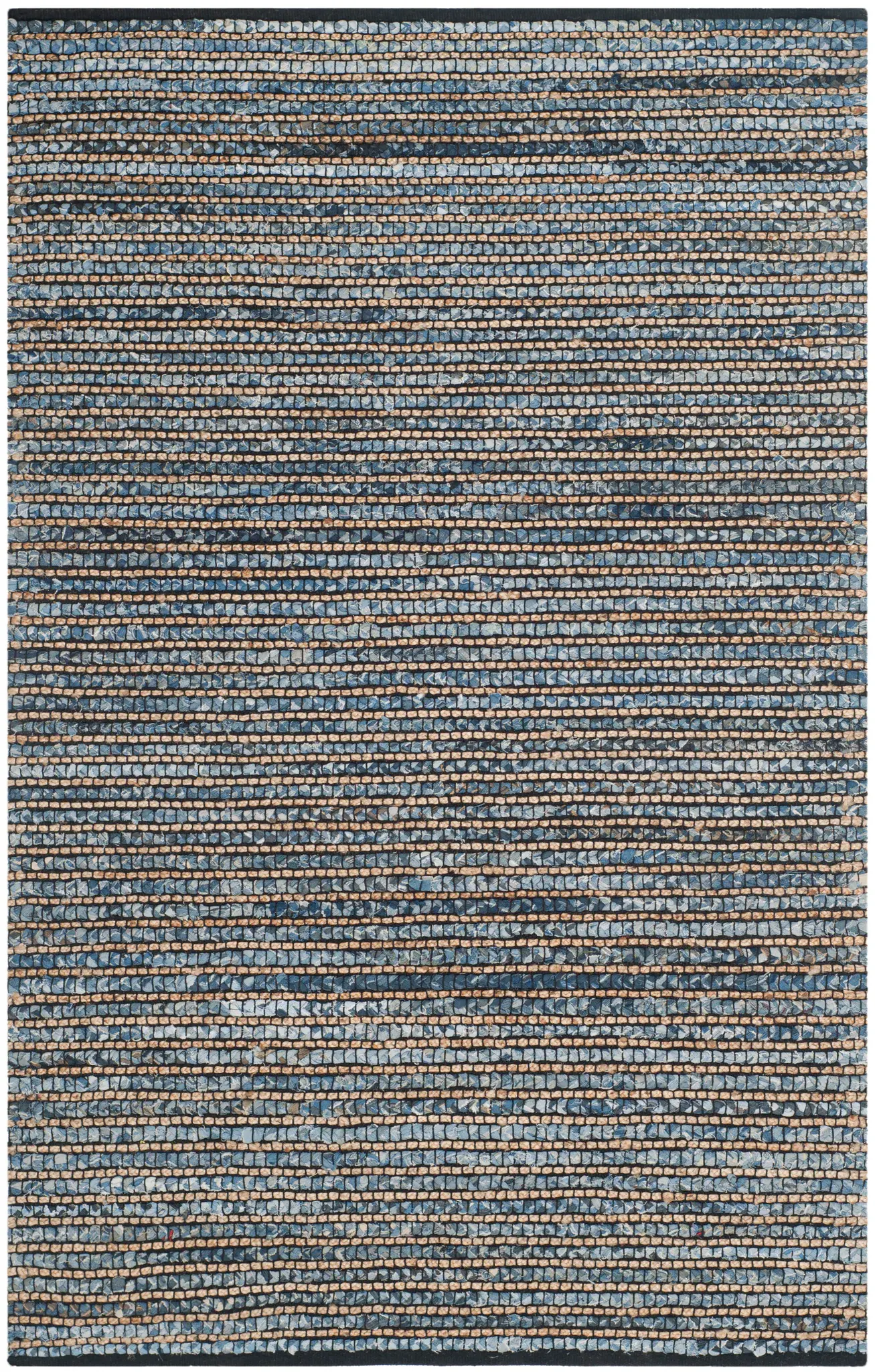 Cape Cod Ribbed Striped Hand-Woven Rug