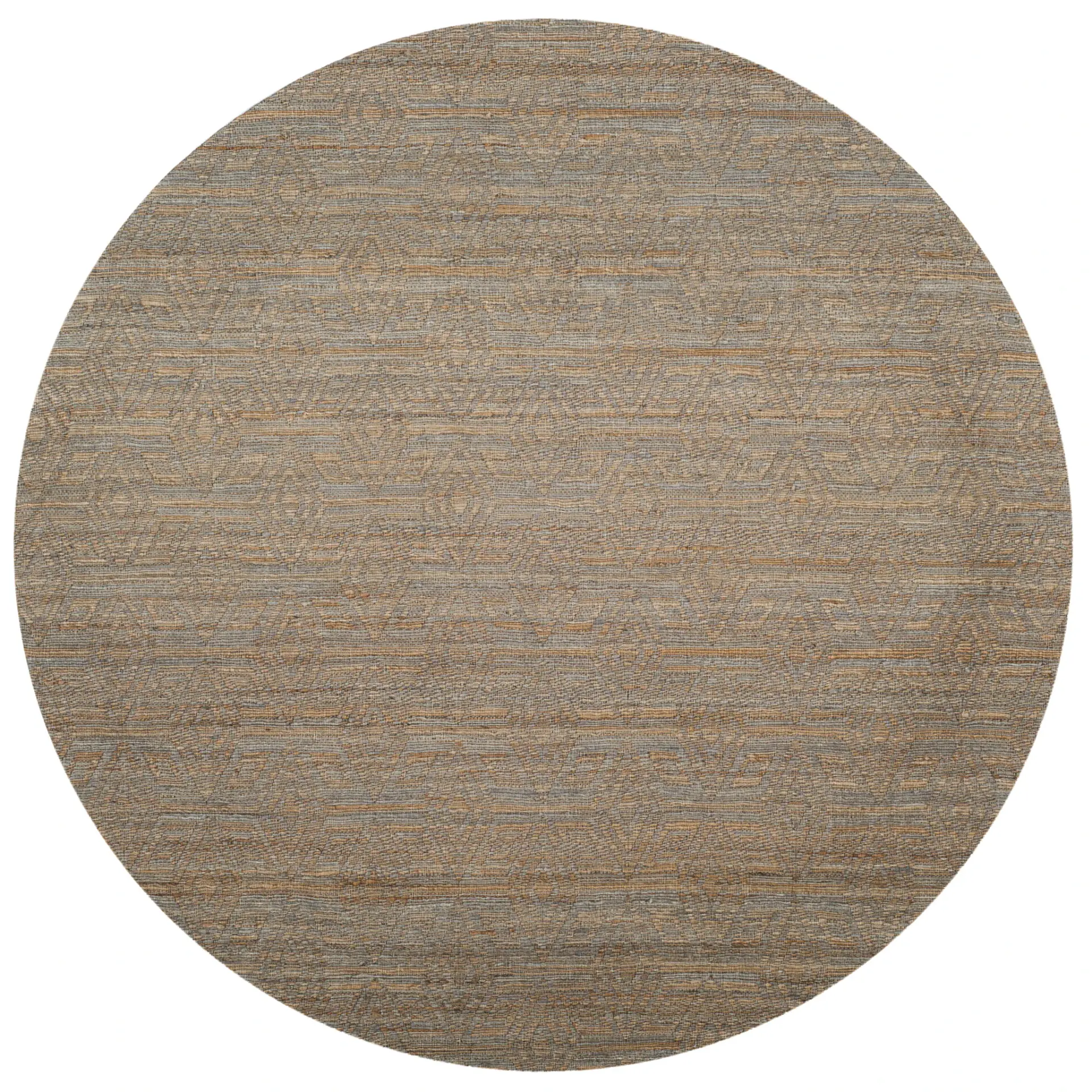 Cape Cod Bayside Hand-Woven Ribbed Jute Rug