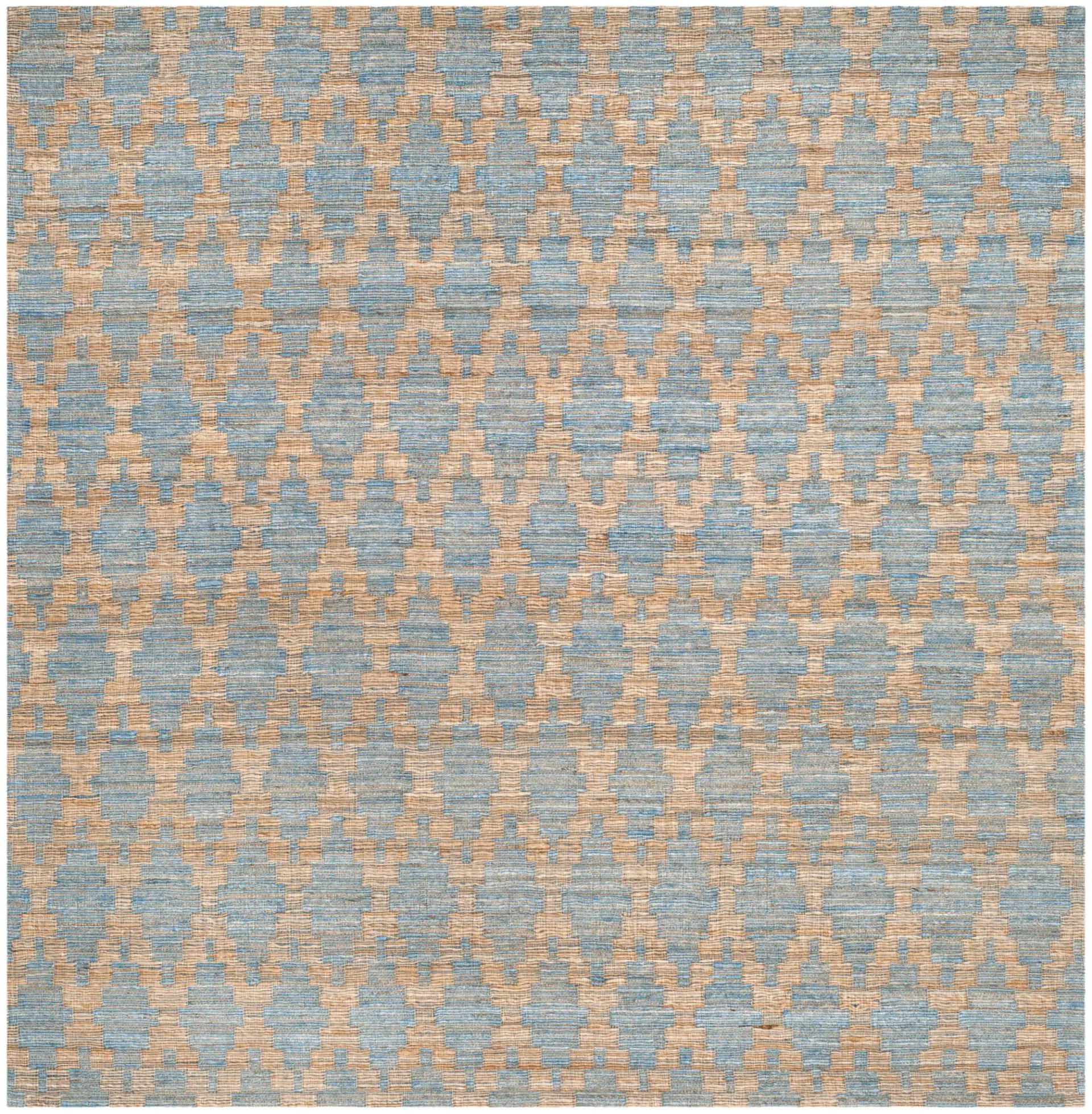 Cape Cod Diamond Trellis Hand-Woven Jute Rug