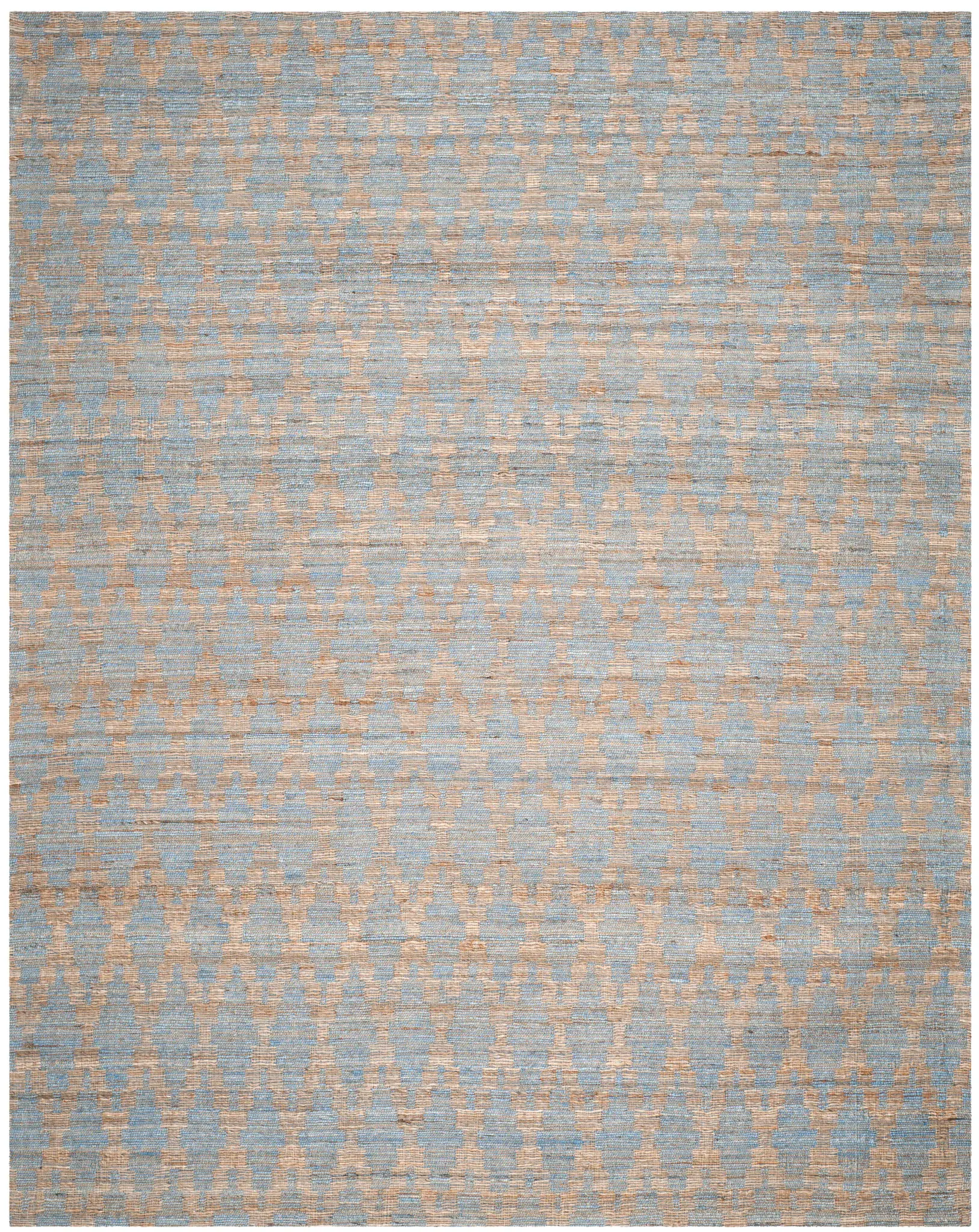 Cape Cod Diamond Trellis Hand-Woven Jute Rug