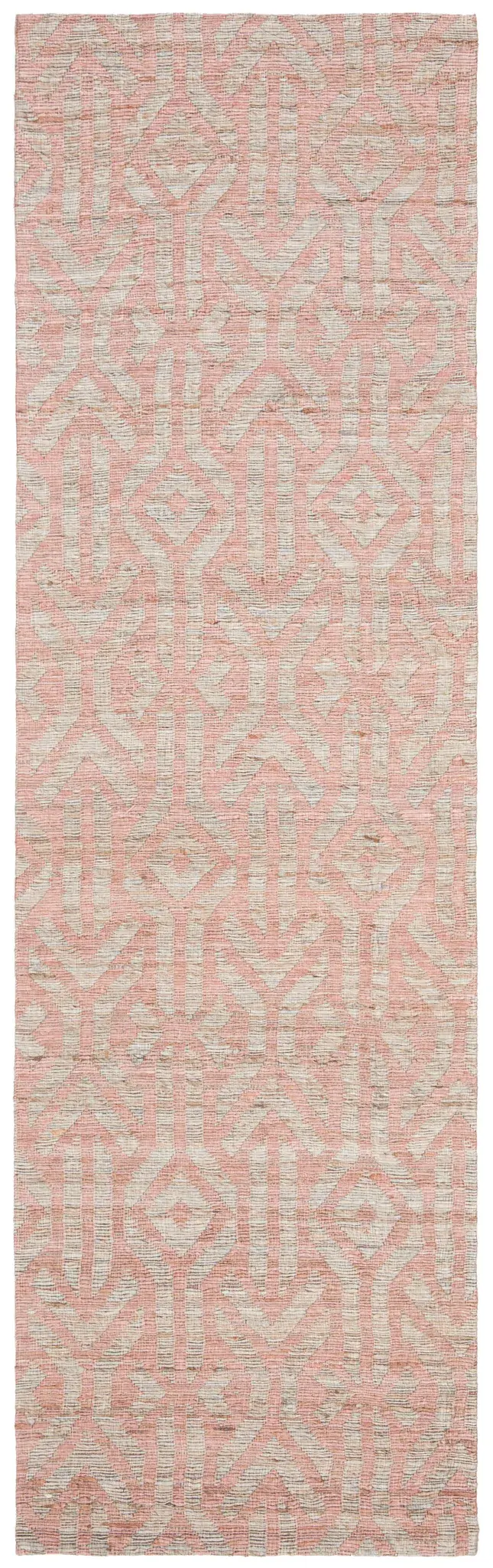 Cape Cod Geometric Diamond Hand-Woven Jute Rug