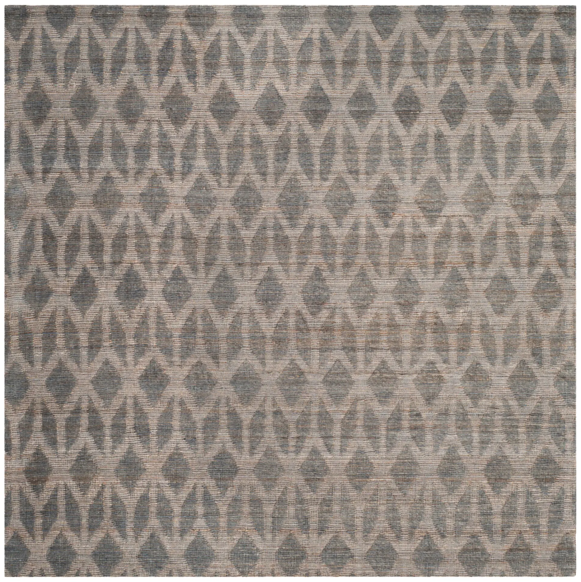 Cape Cod Diamond Hand-Woven Jute Rug