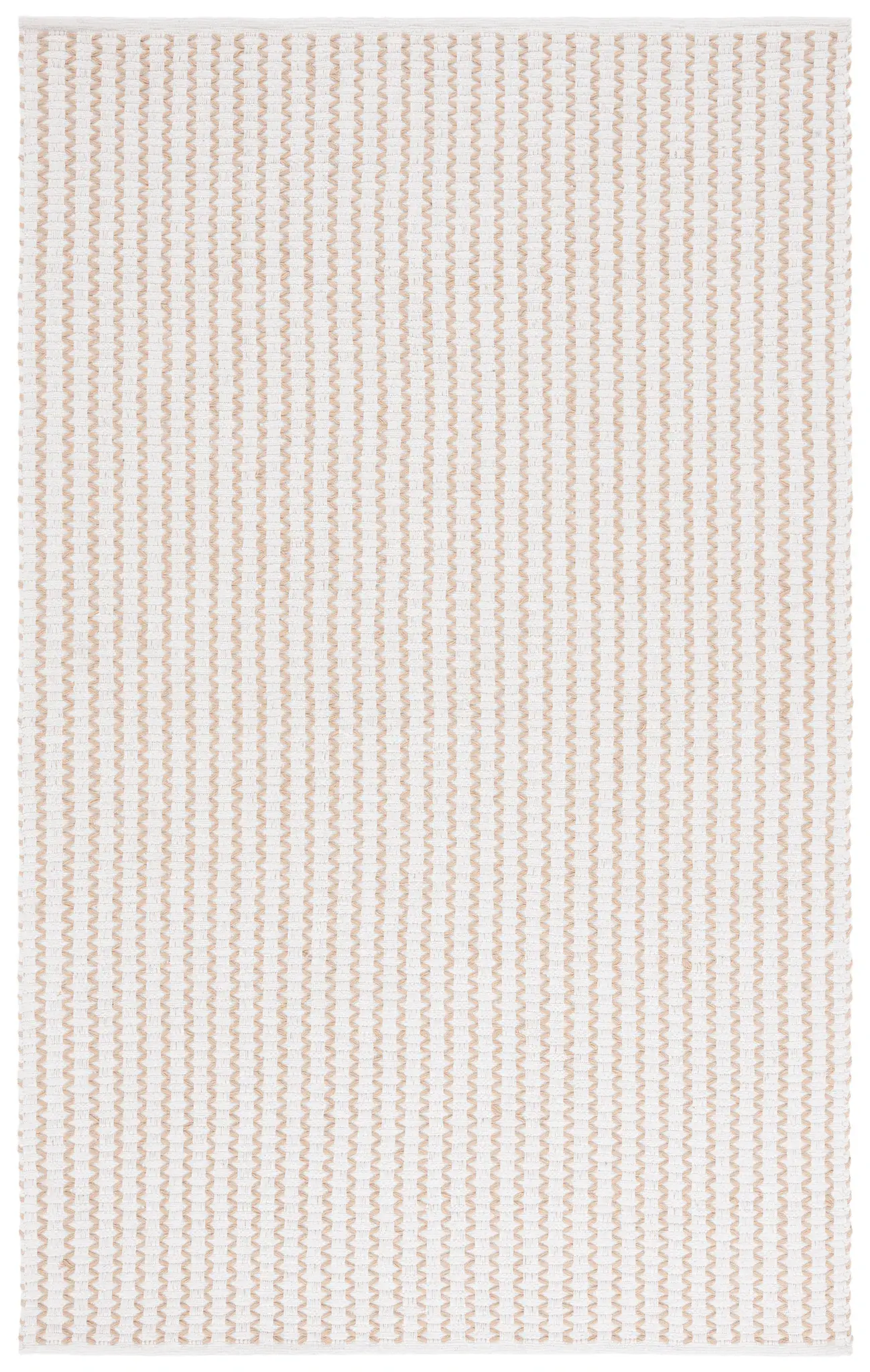 Cape Cod Wavy Stripe Hand-Woven Cotton Rug