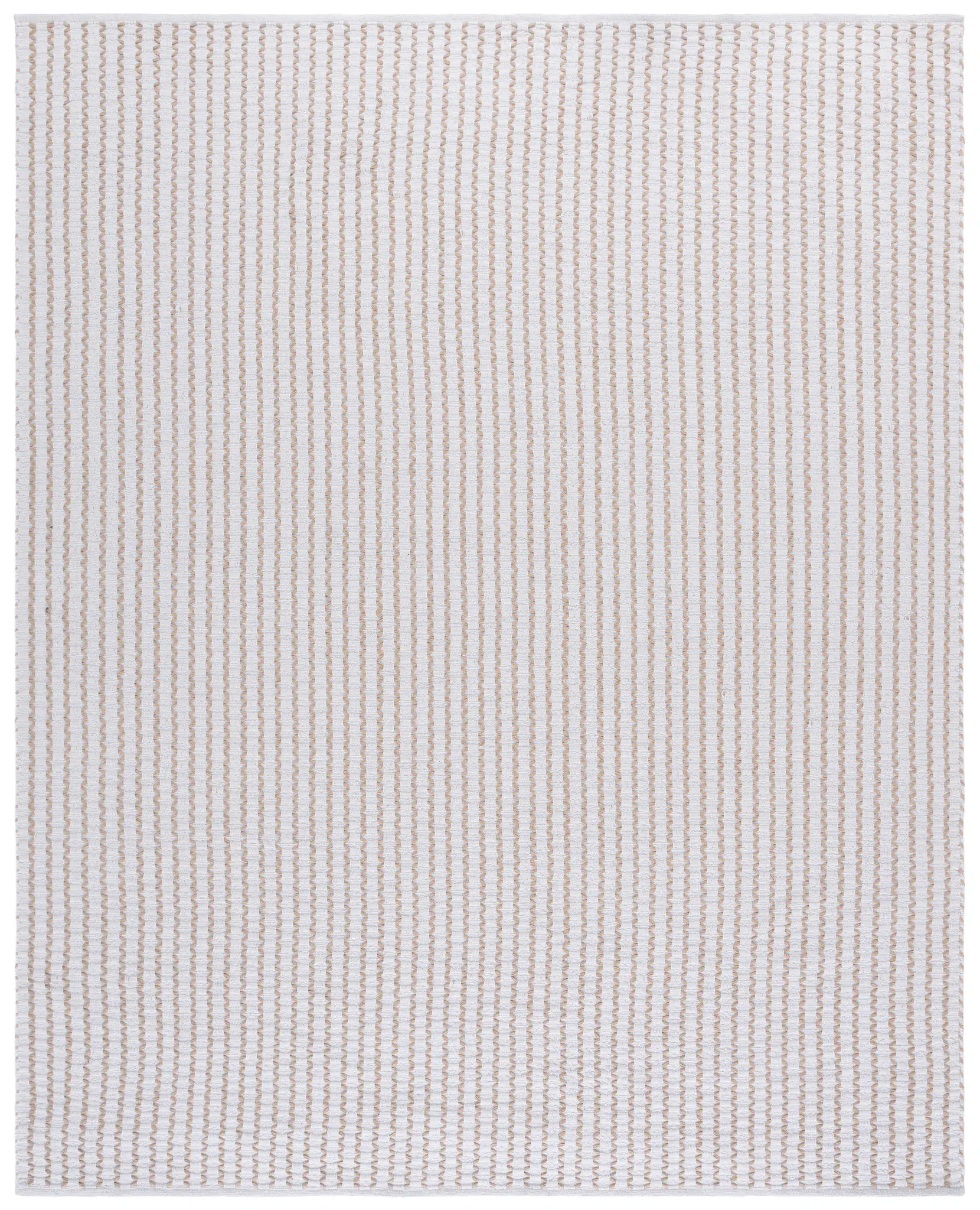 Cape Cod Wavy Stripe Hand-Woven Cotton Rug