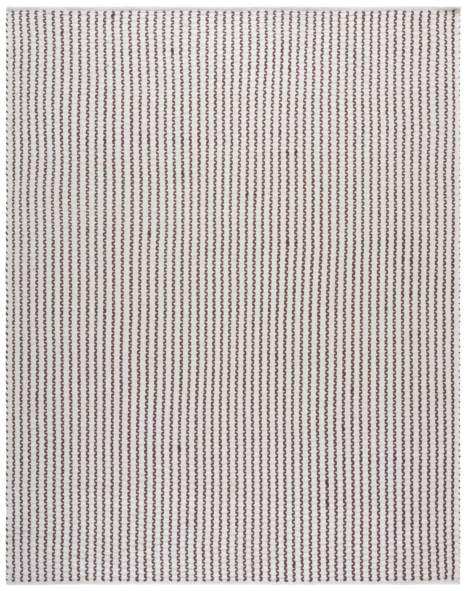 Cape Cod Wavy Stripe Hand-Woven Cotton Rug