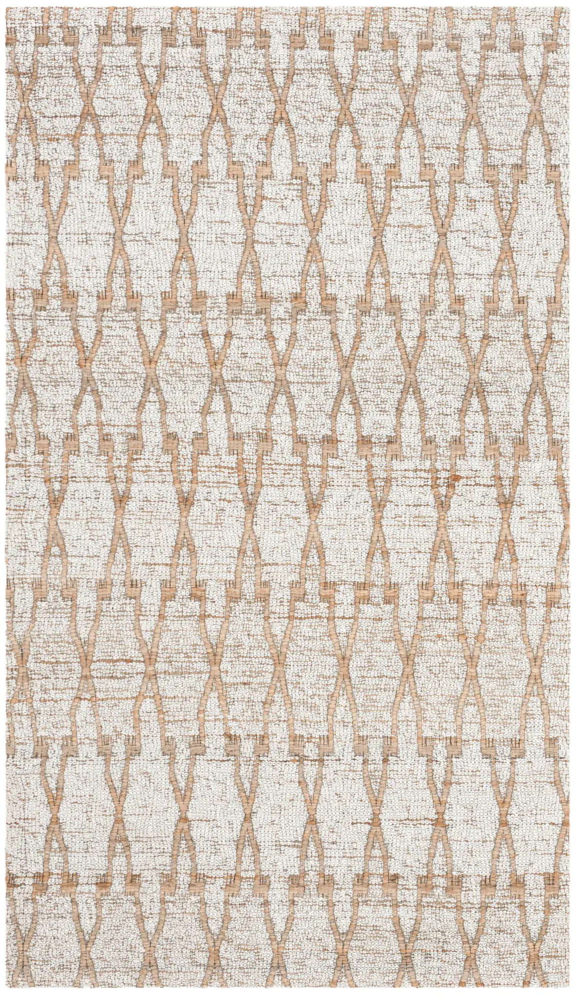 Cape Cod Diamond Lattice Hand-Woven Rug