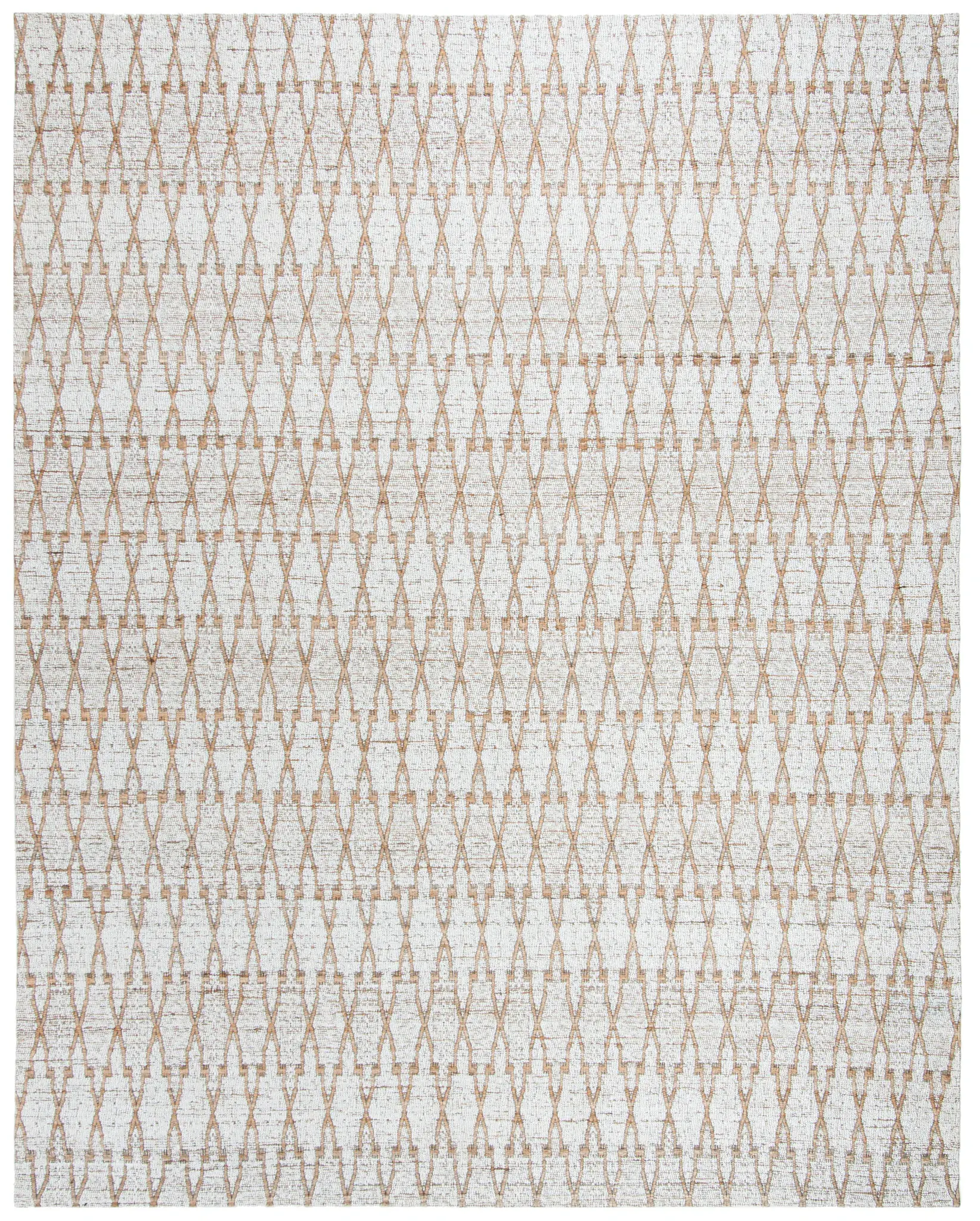 Cape Cod Diamond Lattice Hand-Woven Rug