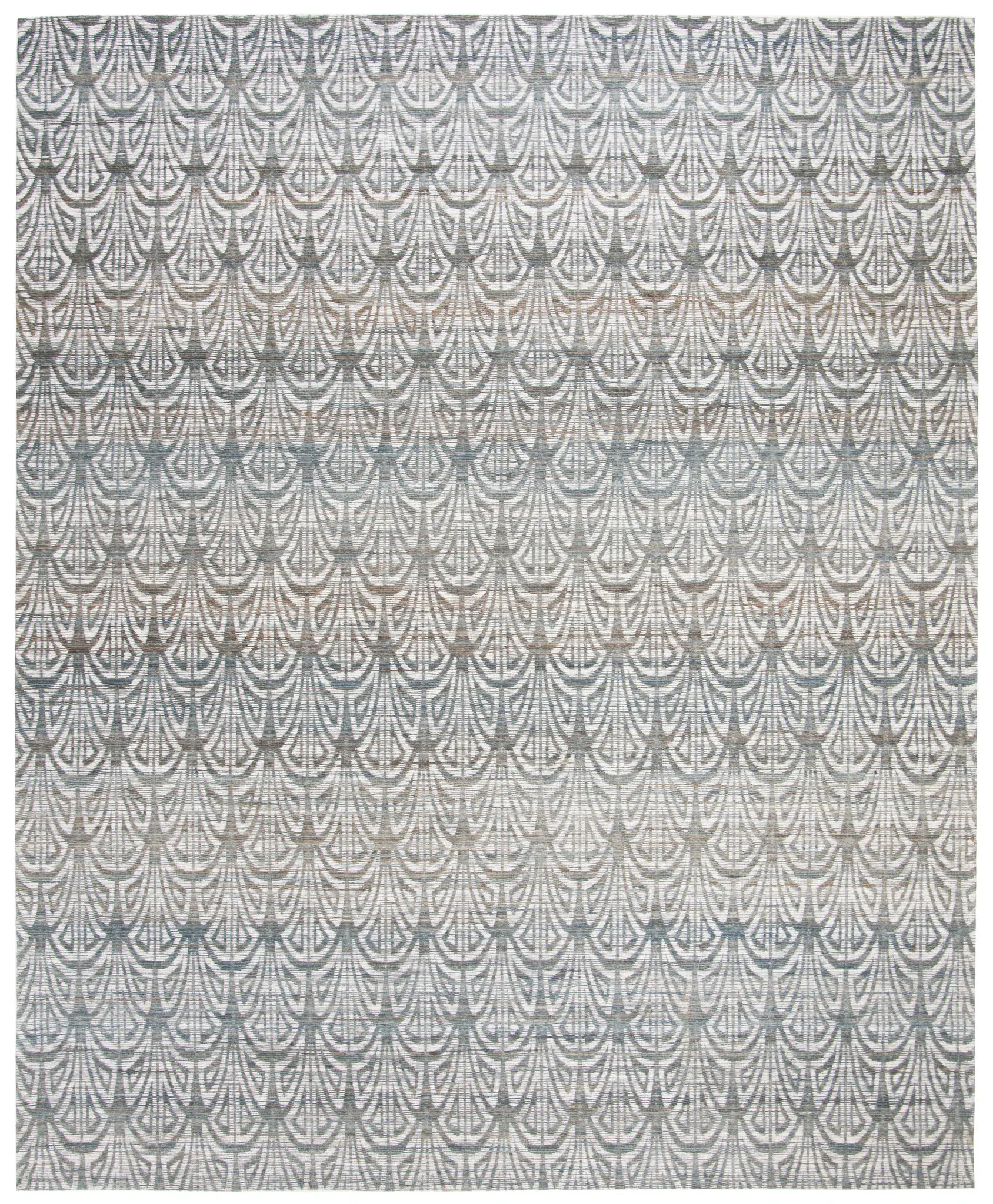 Cape Cod Scallop Hand-Woven Rug