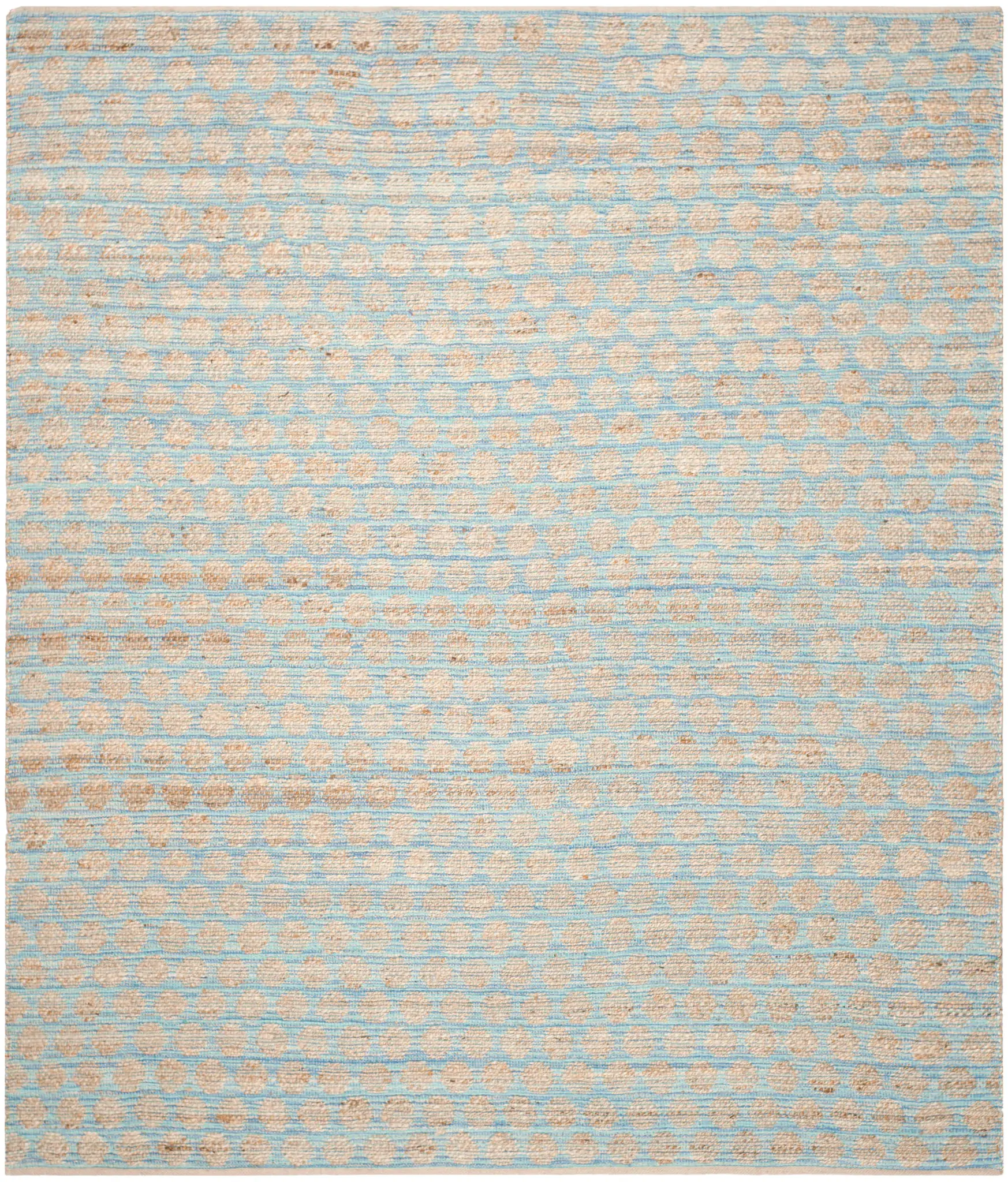 Cape Cod Dotted Stripe Hand-Woven Rug