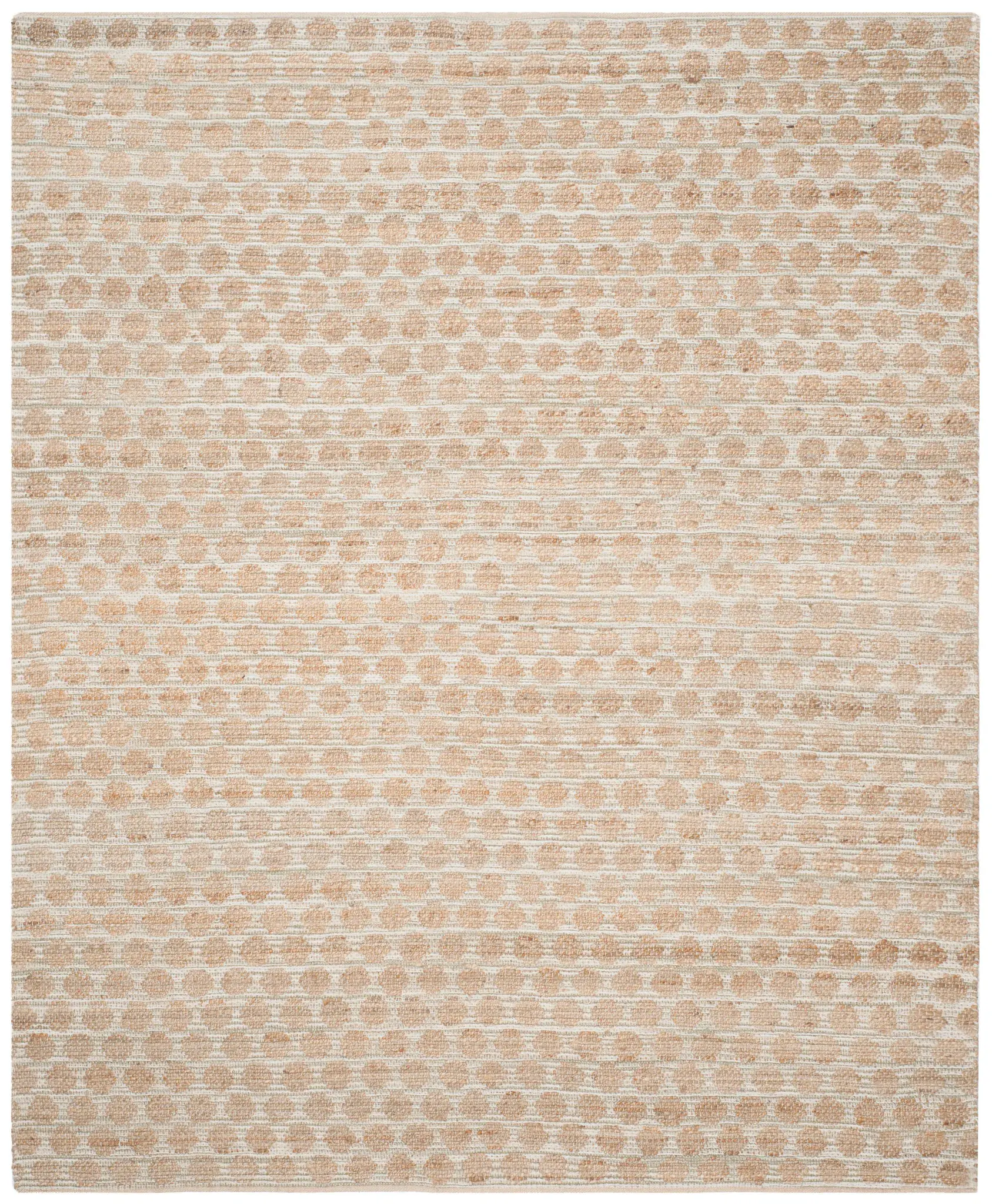 Cape Cod Dotted Stripe Hand-Woven Rug