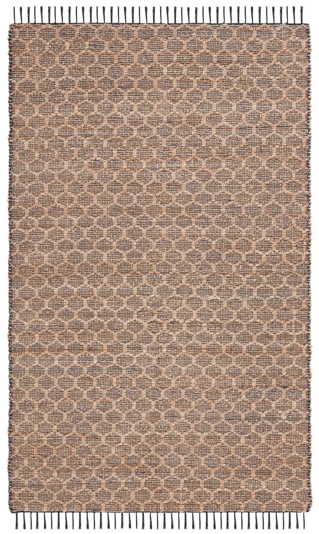 Cape Cod Honeycomb Hand-Woven Jute Rug