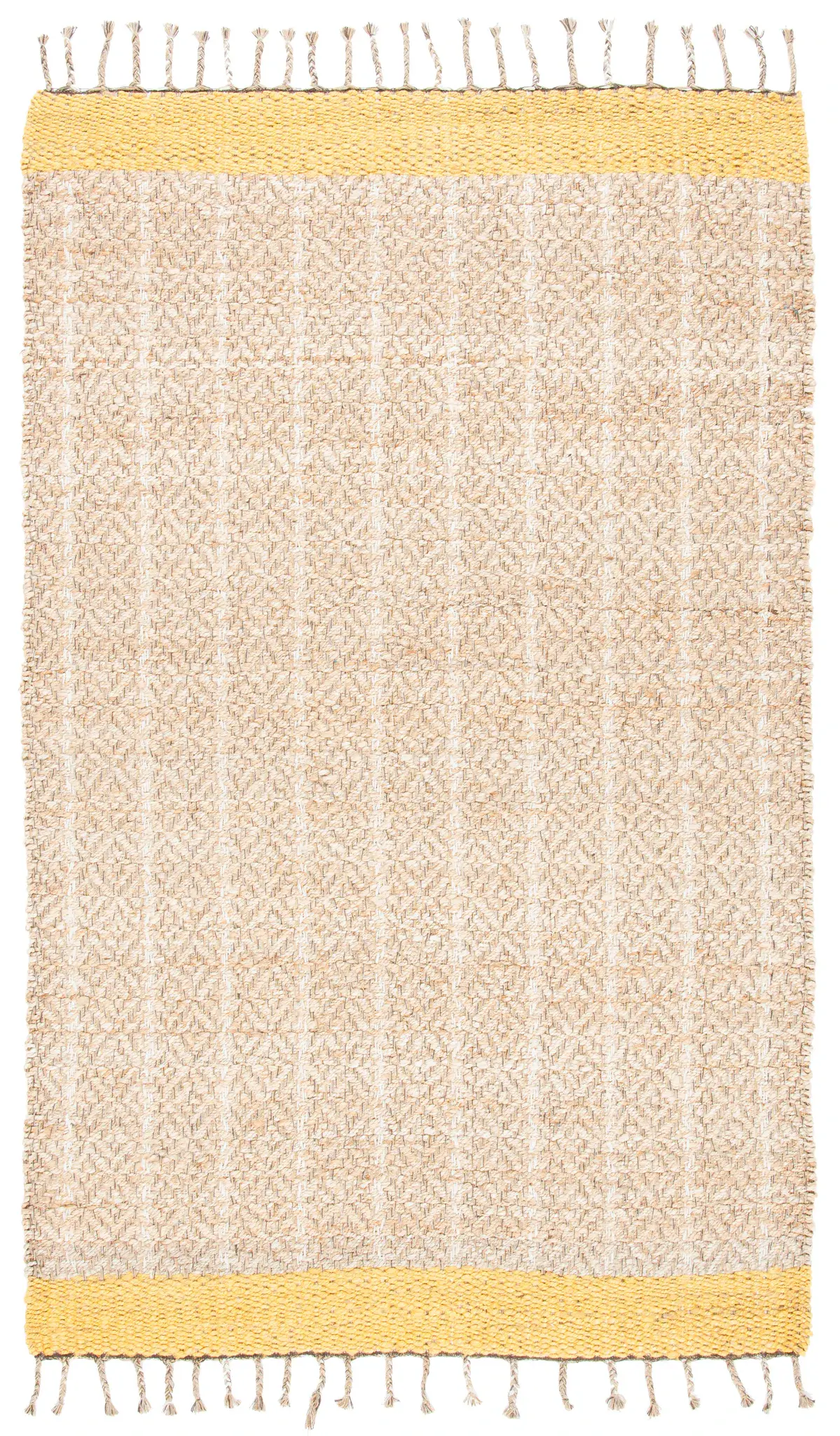 Cape Cod Grid Banded Hand-Woven Rug