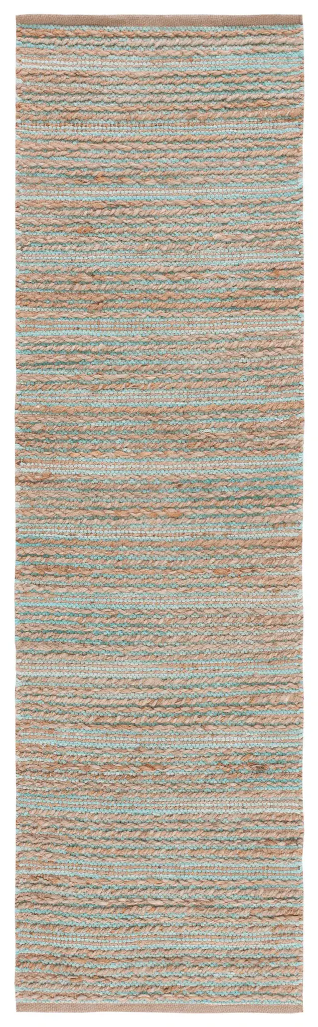 Cape Cod Vermont Striped Hand-Woven Jute Rug