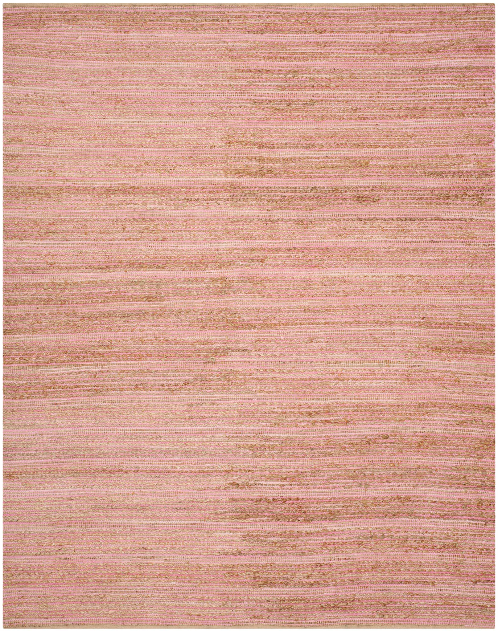 Cape Cod Vermont Striped Hand-Woven Jute Rug