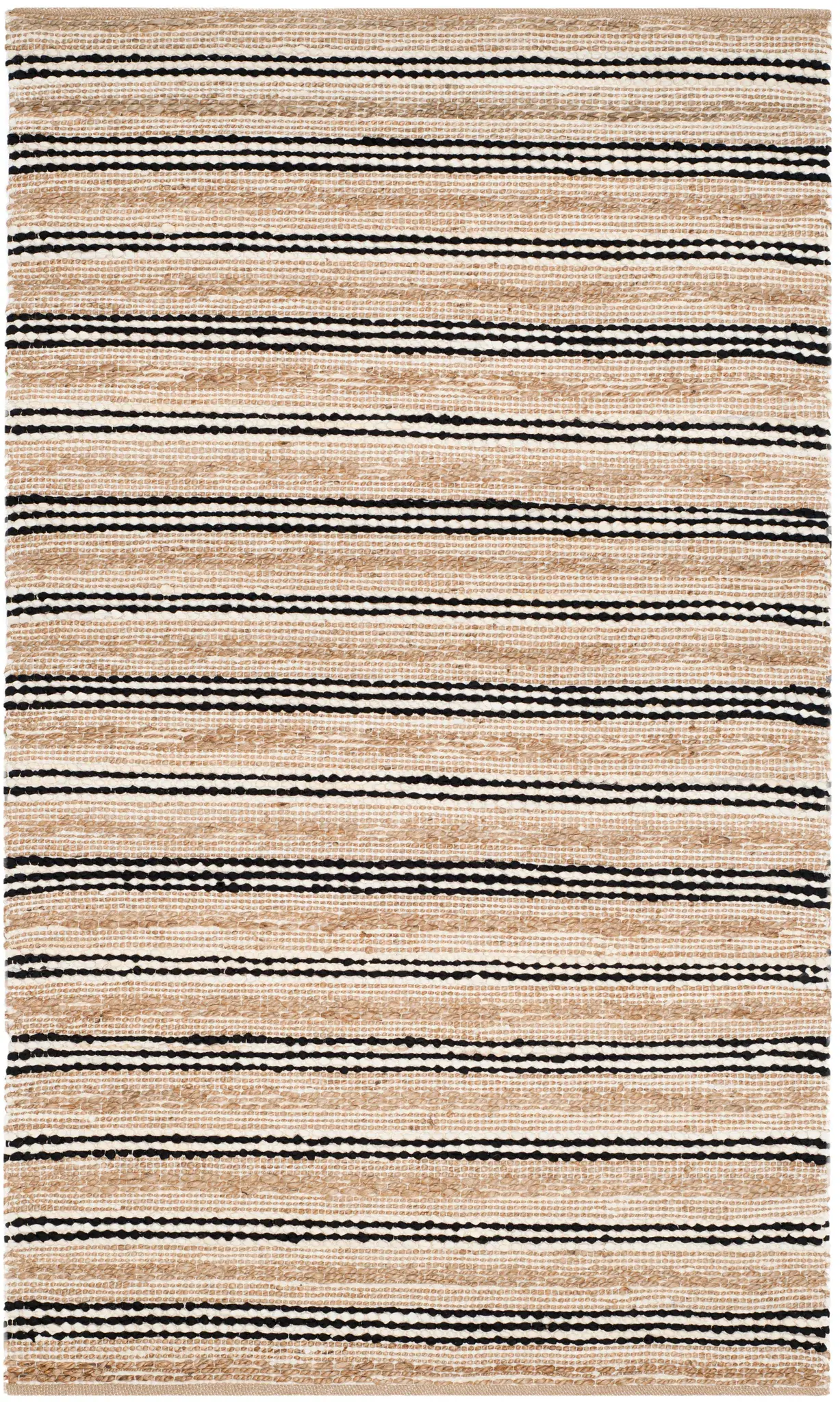 Cape Cod Varied Stripe Hand-Woven Rug