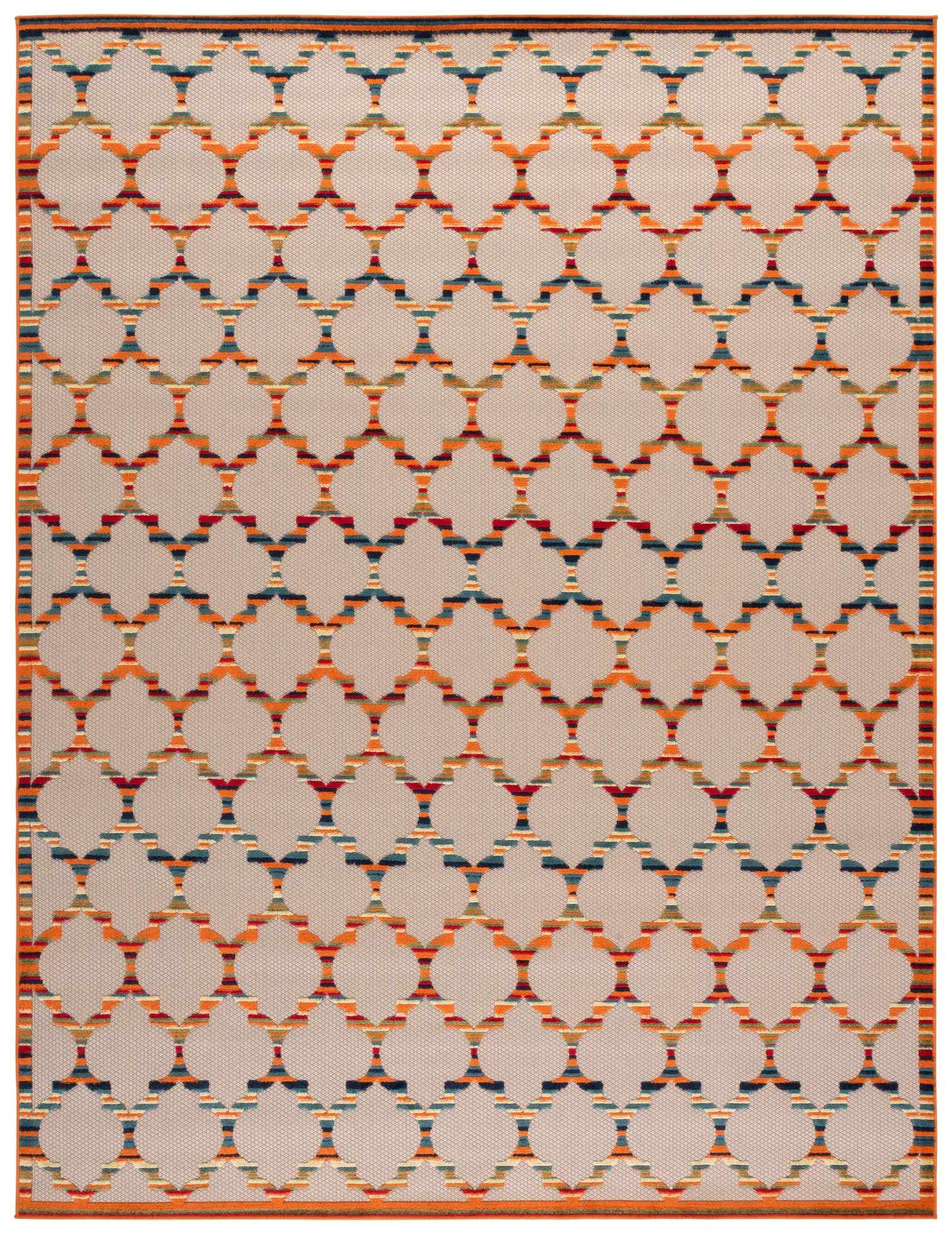 Cabana Striped Lantern Outdoor Rug