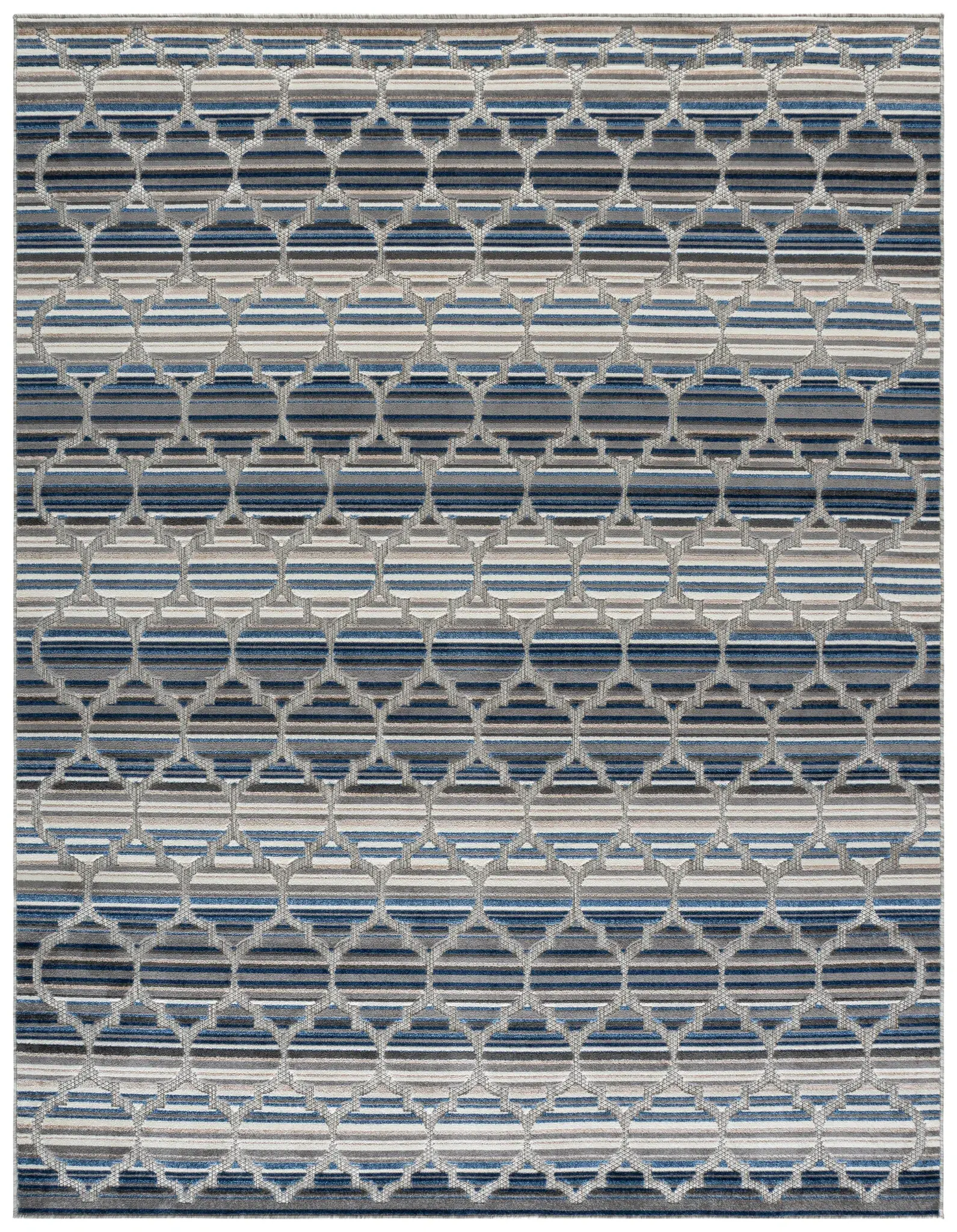 Cabana Striped Lantern Outdoor Rug