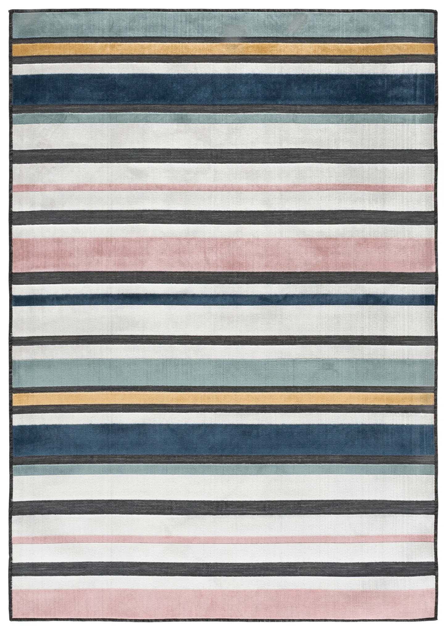Cabana Modern Banded Stripe Outdoor Rug