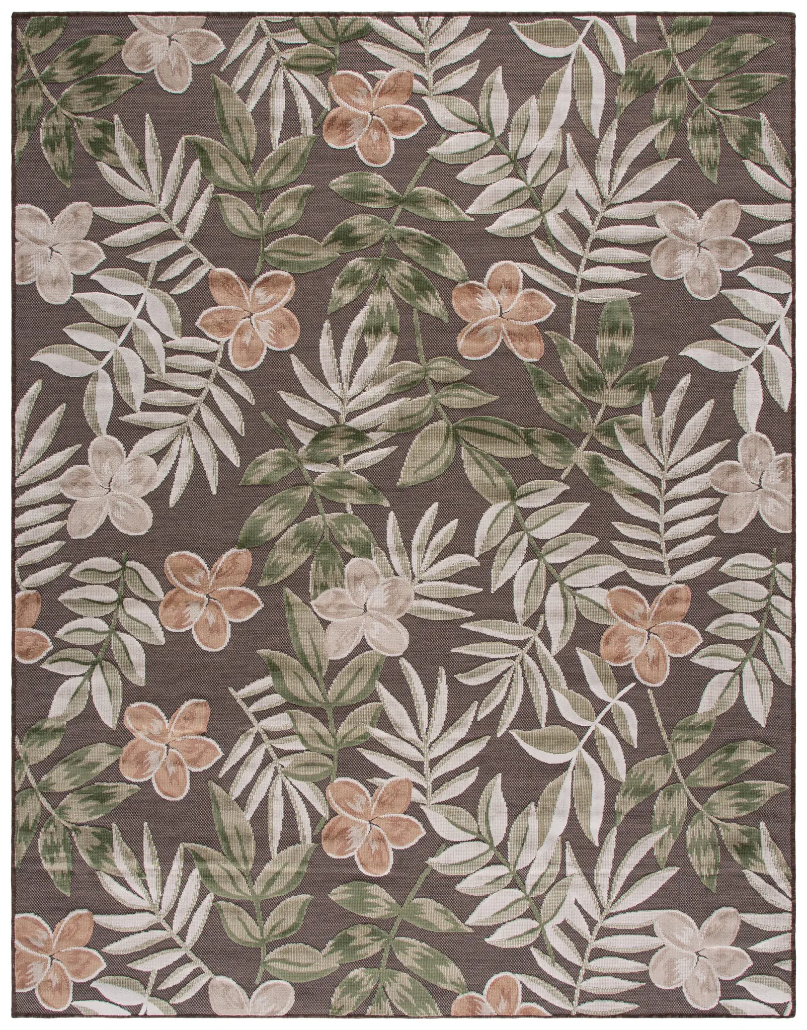 Cabana Plumeria Blossom Outdoor Rug
