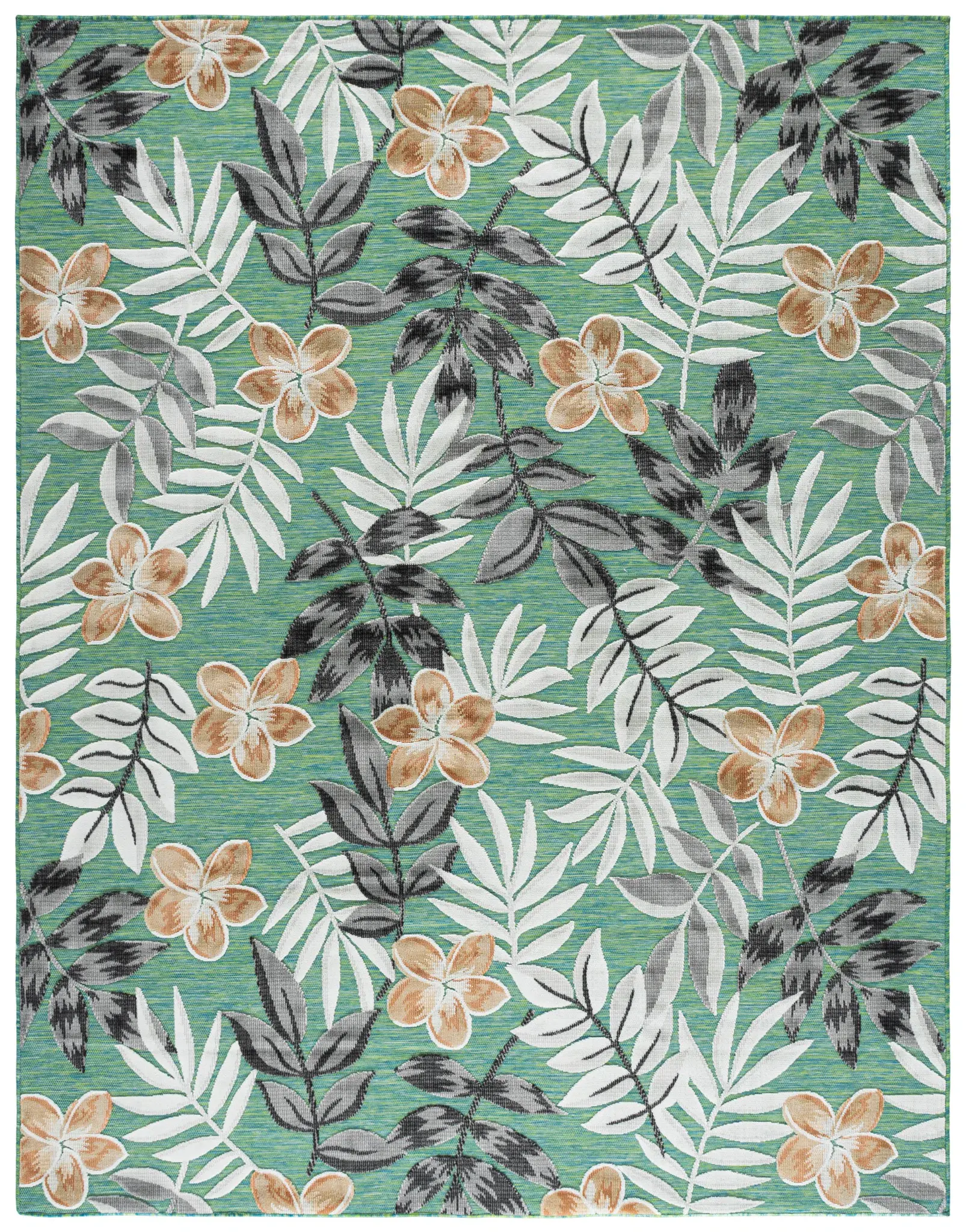 Cabana Plumeria Blossom Outdoor Rug