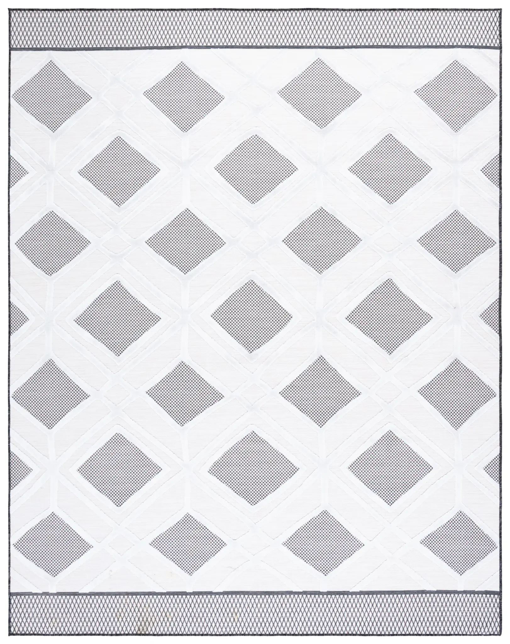 Cabana Diamond Lattice Outdoor Rug