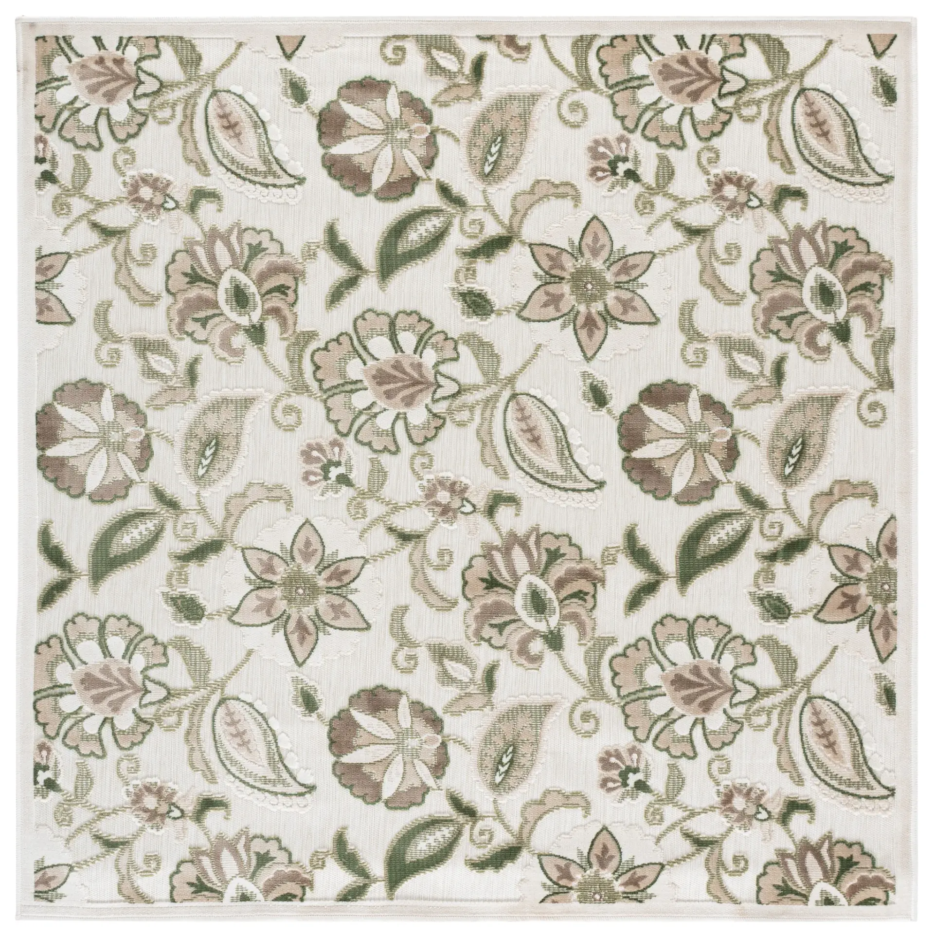 Cabana Bohemian Floral Outdoor Rug