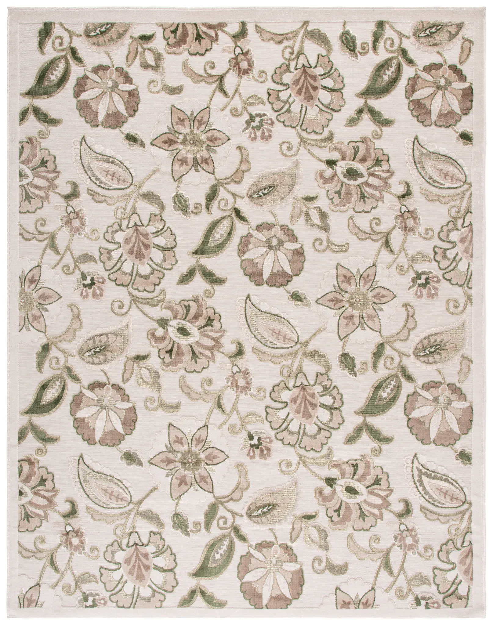 Cabana Bohemian Floral Outdoor Rug
