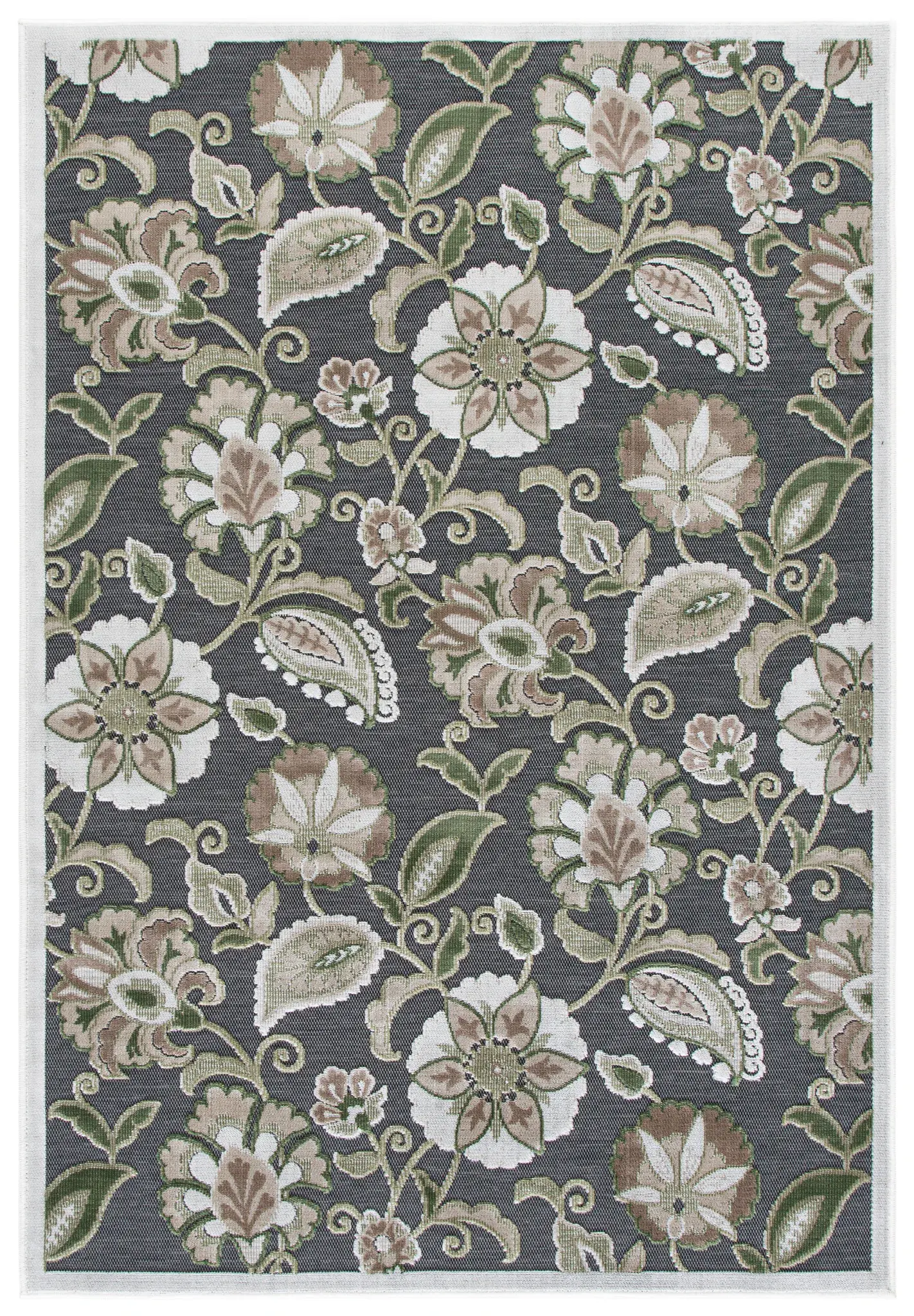 Cabana Bohemian Floral Outdoor Rug