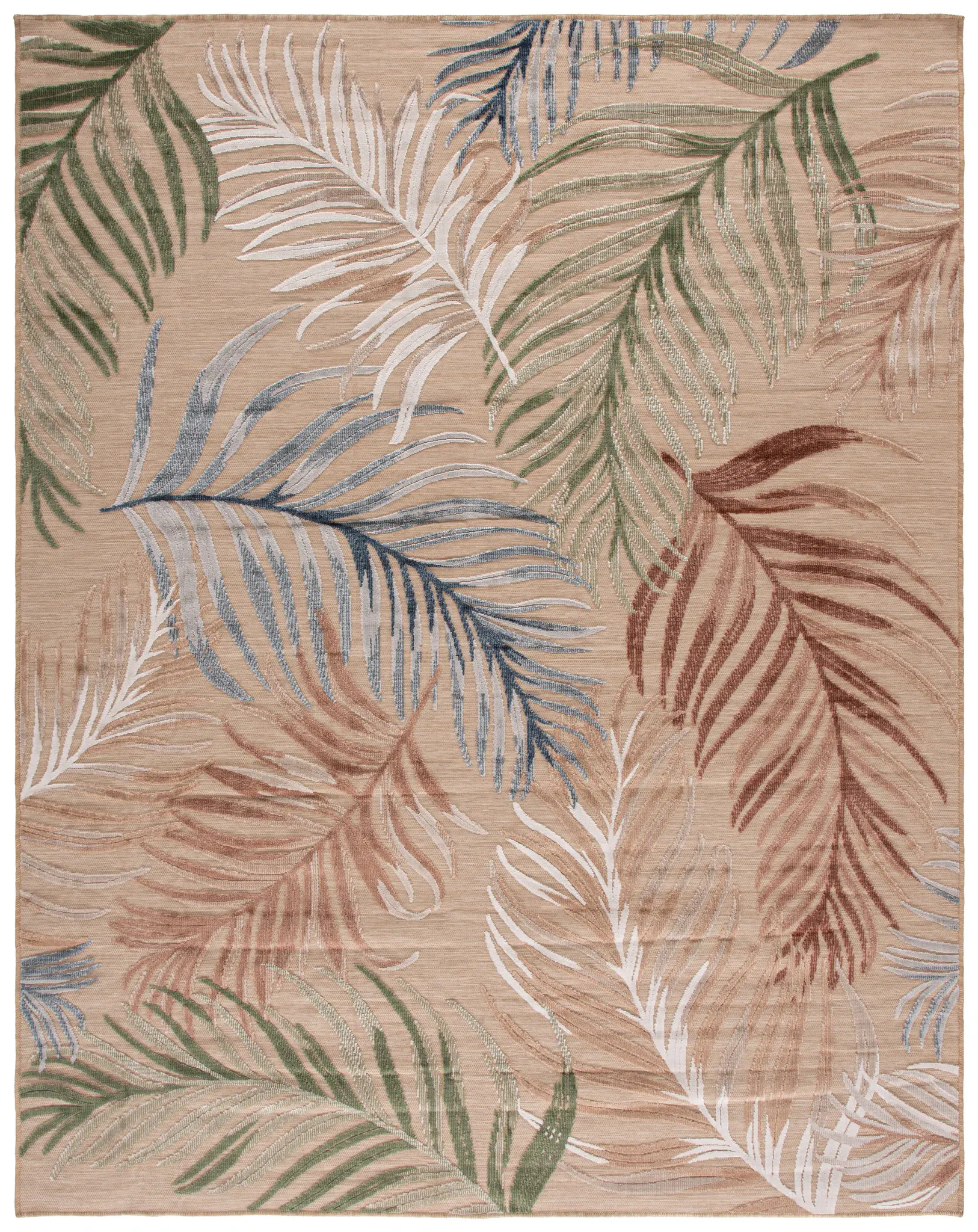 Cabana Palm Frond Outdoor Rug