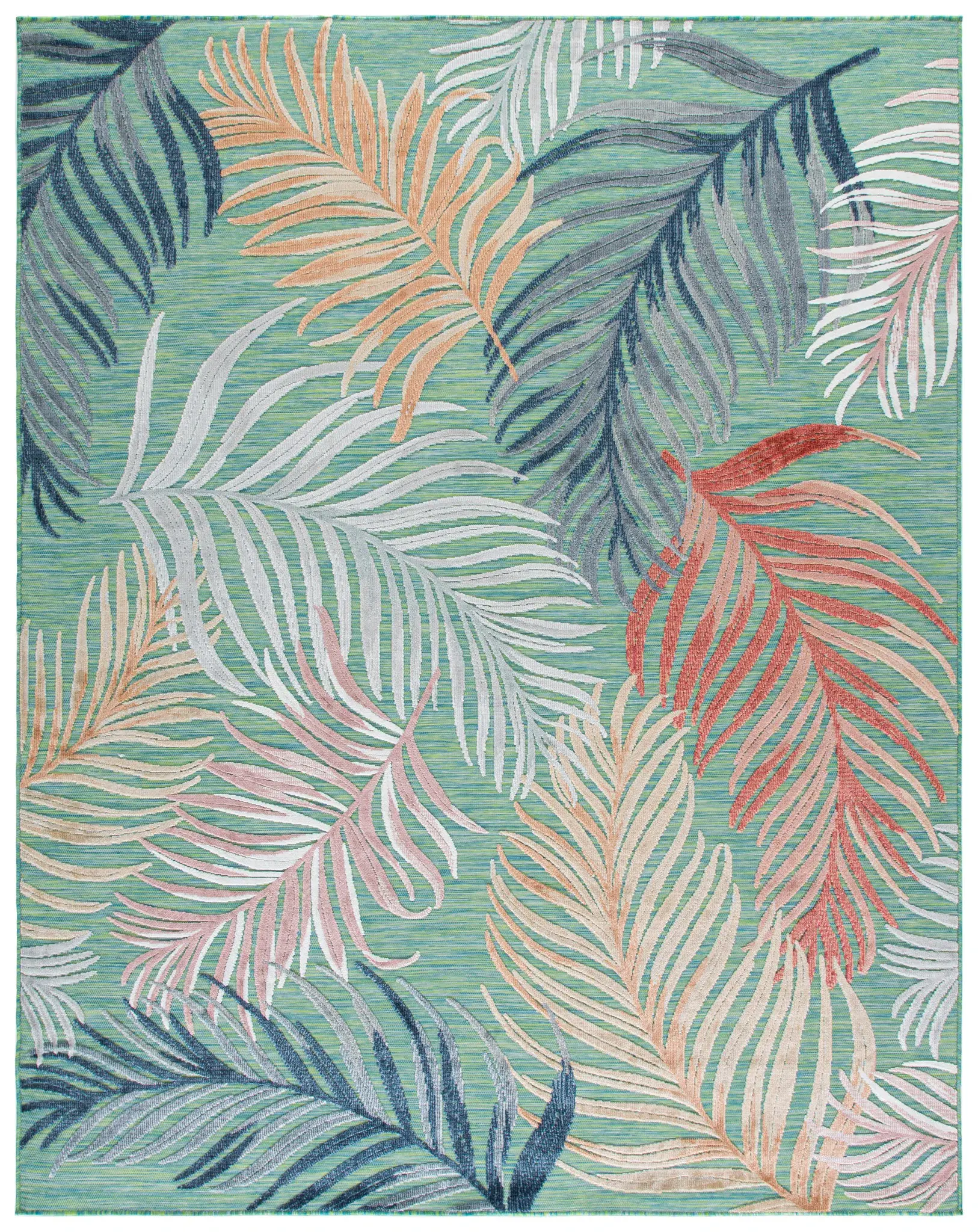 Cabana Palm Frond Outdoor Rug