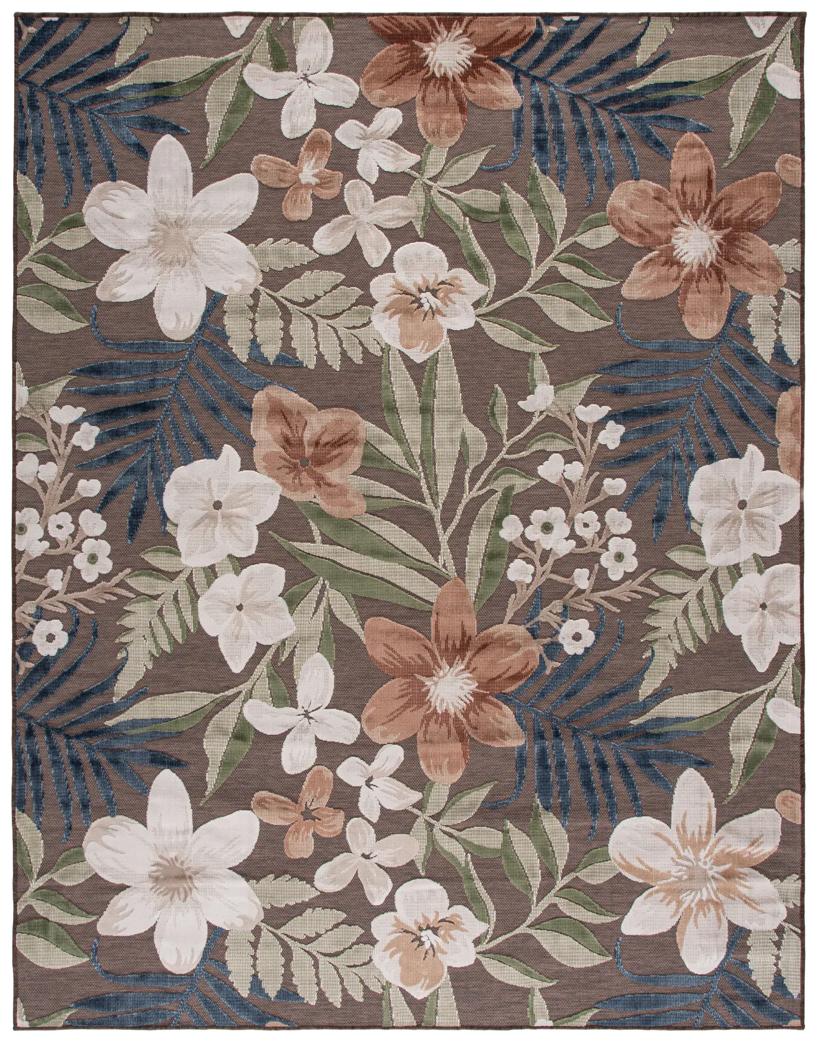 Cabana Tropical Floral Outdoor Rug
