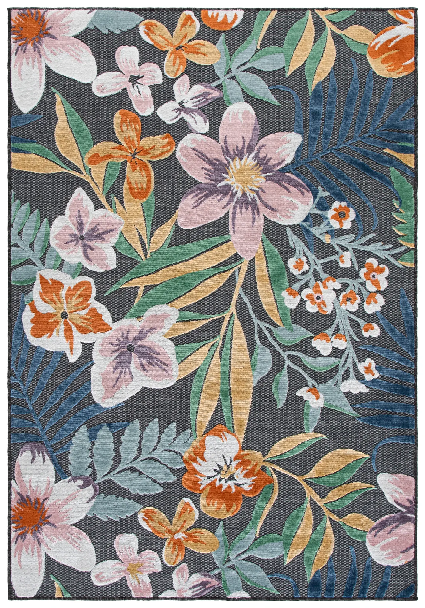 Cabana Tropical Floral Outdoor Rug